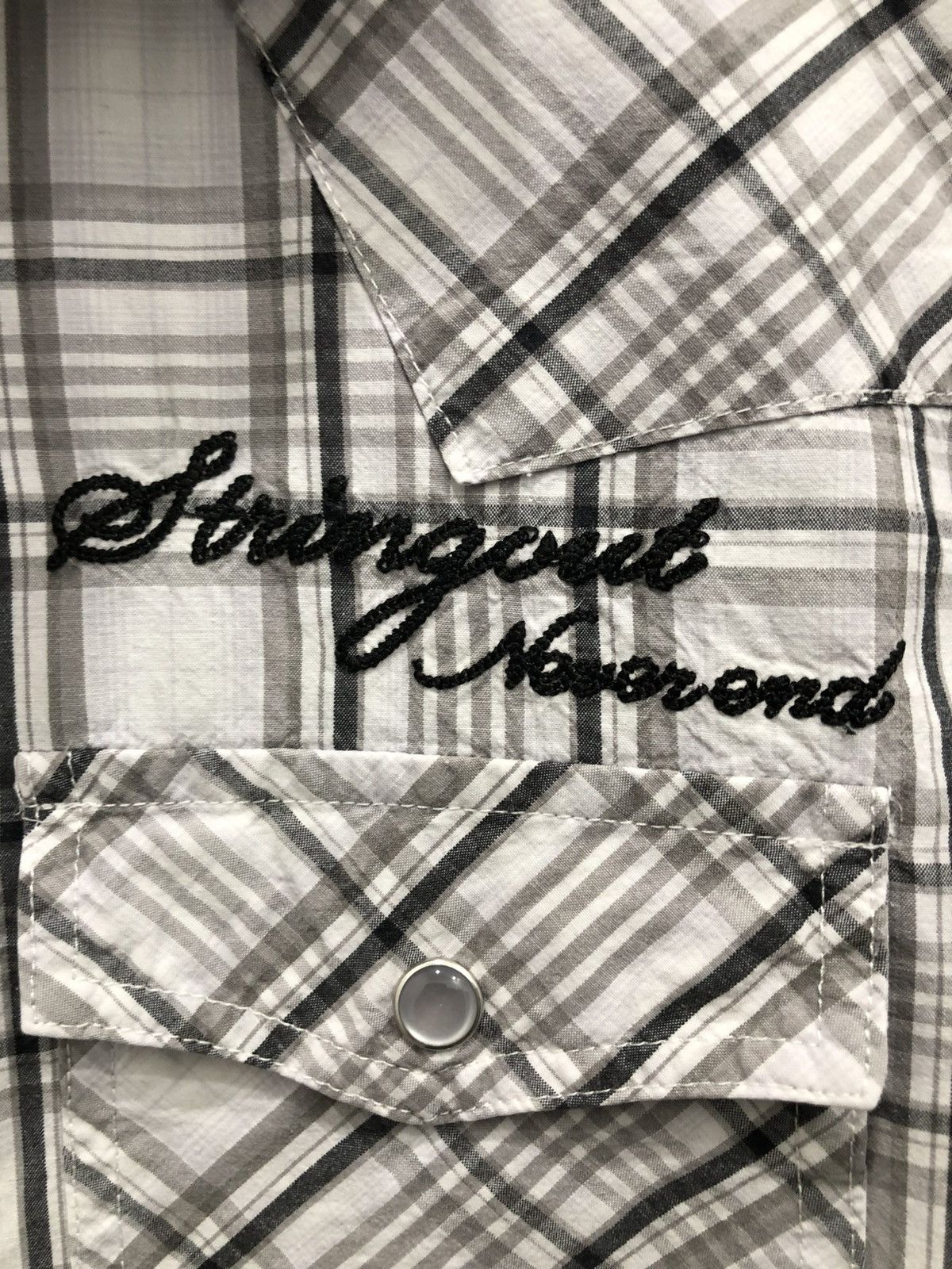 Japanese Brand Japanese Poem Button Up Shirt Embroidery Details Size US L / EU 52-54 / 3 - 15 Thumbnail