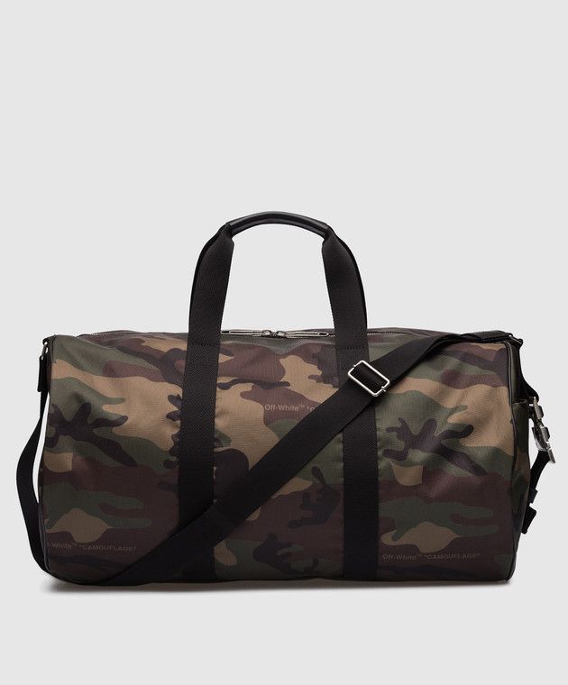o1y0225 Size OS / Logo Travel Bag in Military Green