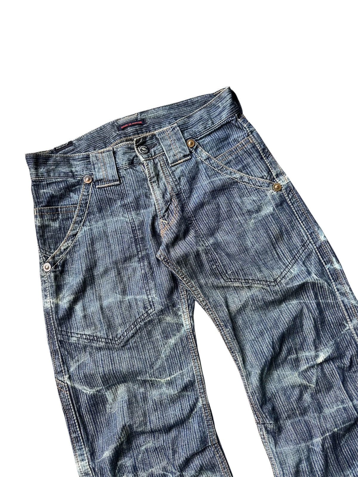 Japanese Brand Blue Way Flared Pants Size US 32 / EU 48 - 4 Thumbnail