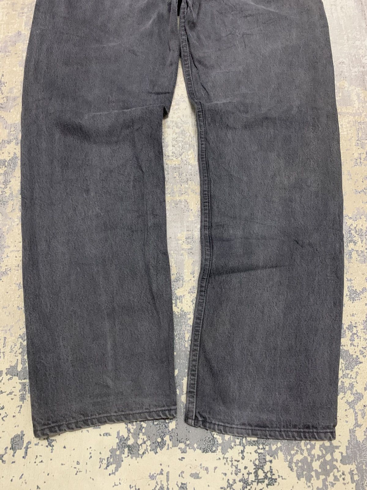 Levi's Vintage Levis 501 Super Black Jeans USA 38x32 Size US 38 / EU 54 - 8 Thumbnail