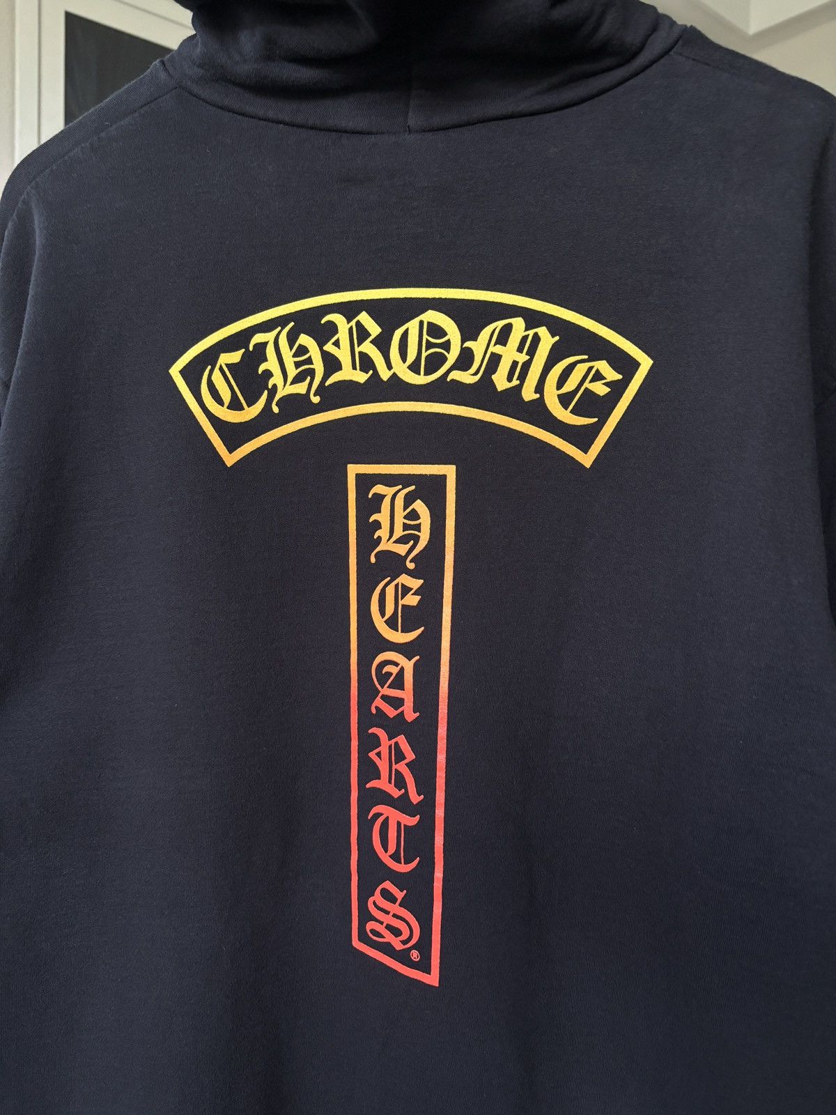Chrome Hearts CHROME HEARTS | SUNSET T BAR LOGO HOODIE Size US M / EU 48-50 / 2 - 9 Thumbnail