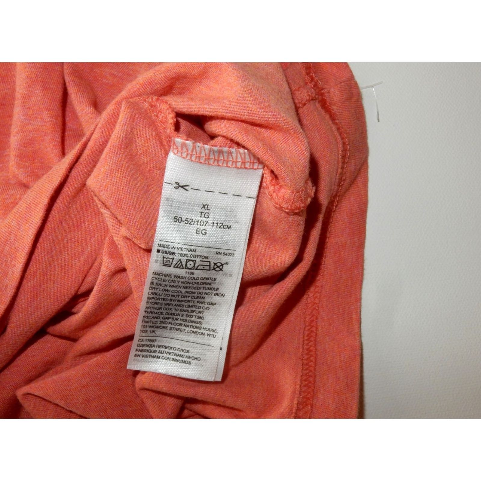 Banana Republic Banana Republic T-Shirt MEN XL Short Sleeve Cotton Solid Pink 29.5" Length XS? Size US XL / EU 56 / 4 - 3 Thumbnail
