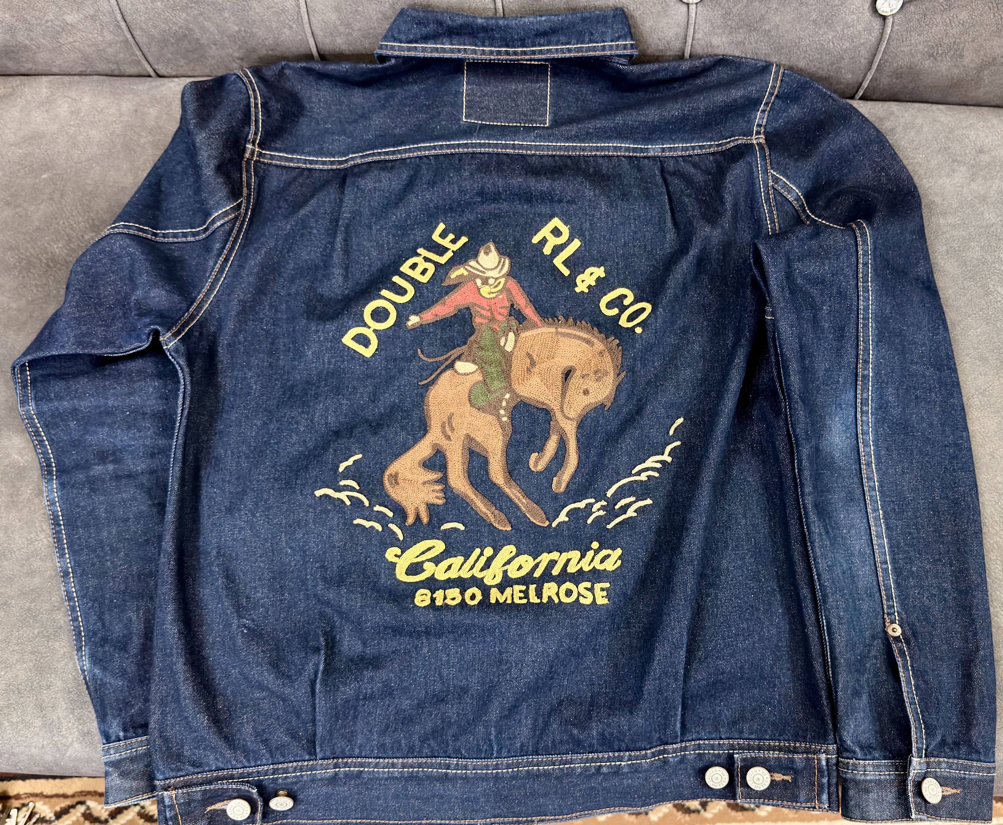 RRL Ralph Lauren RRL Limited Edition Denim Jacket Size US L / EU 52-54 / 3 - 1 Thumbnail