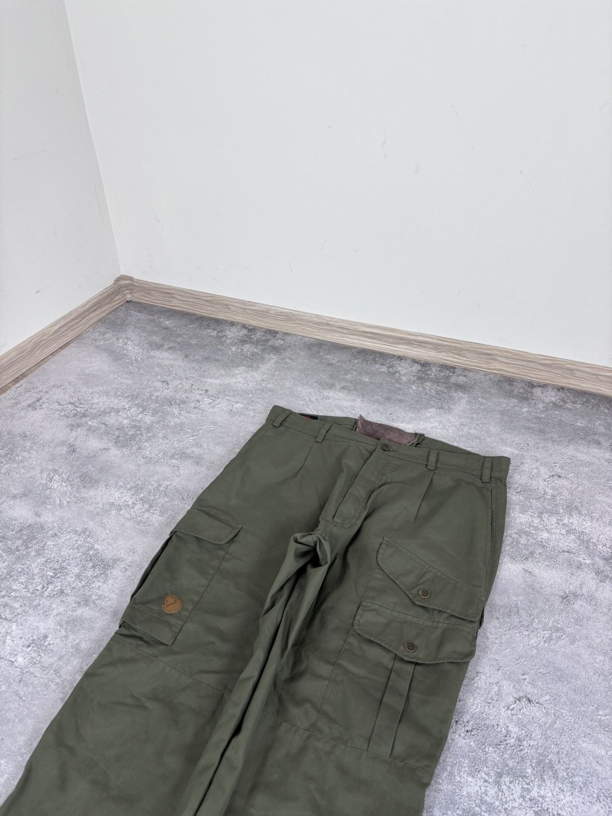 Fjallraven Fjallraven Ladies Women’s Dark Green Hunting Pants Trousers Size 30" / US 8 / IT 44 - 4 Thumbnail