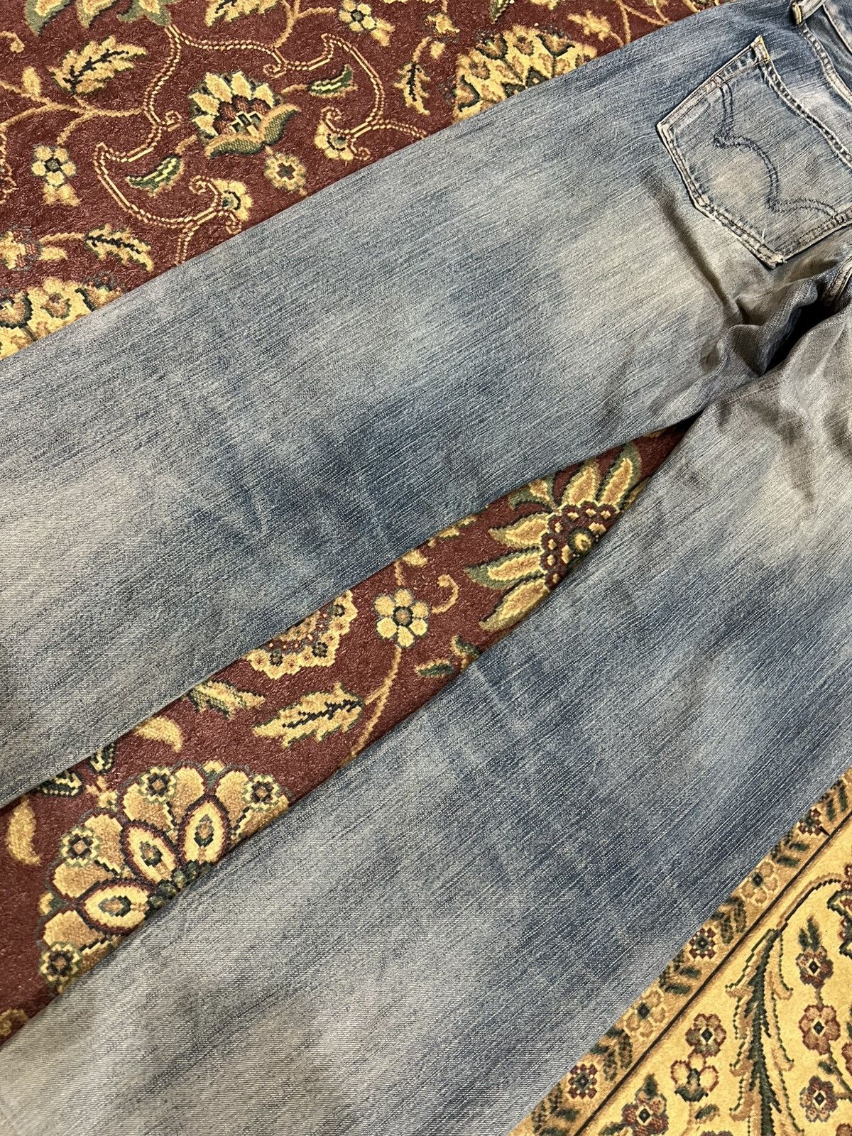 Edwin Vintage Edwin 503 Mud Wash Distress Jean Size US 37 - 7 Thumbnail
