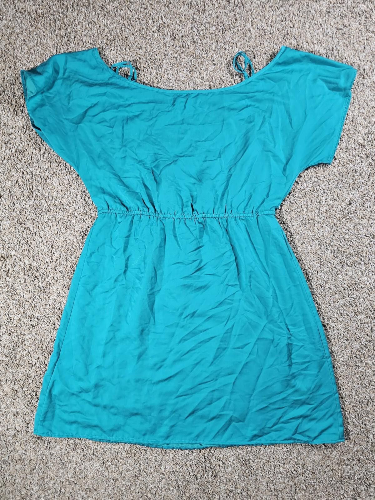 American Eagle Outfitters AEO American Eagle Outfitters smock dress teal Medium Size M / US 6-8 / IT 42-44 - 5 Thumbnail