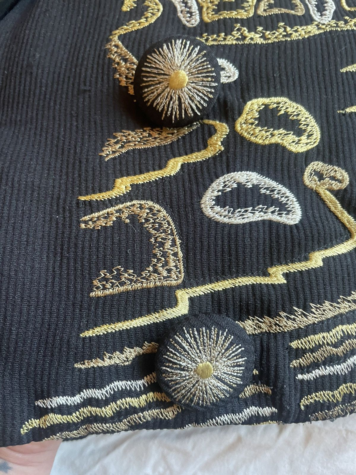 Other Vintage Korii Joko Embroidered Art-to-Wear Jacket Size US M / EU 48-50 / 2 - 14 Thumbnail