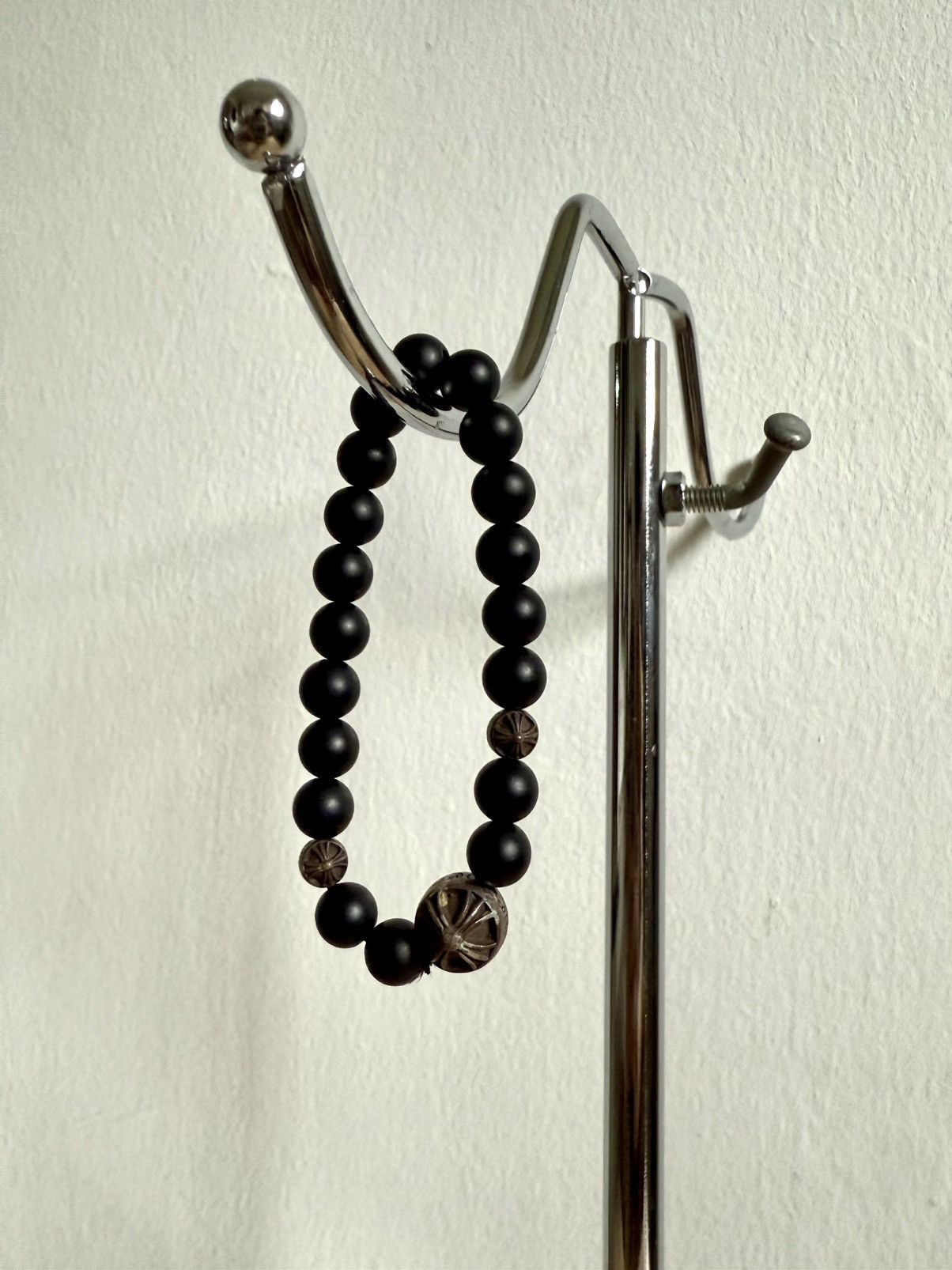 Chrome Hearts Chrome Hearts Matte Black Onyx beaded Bracelet Size ONE SIZE - 2 Thumbnail