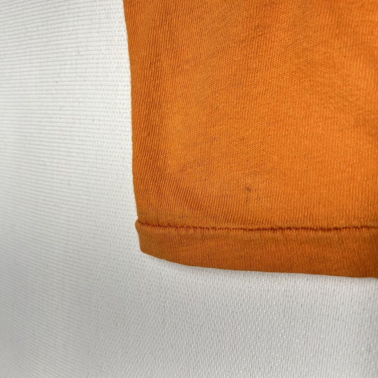 Russell Athletic × Vintage Russell Athletic Tee Shirt Orange Architect Single Stitch Size US M / EU 48-50 / 2 - 5 Thumbnail