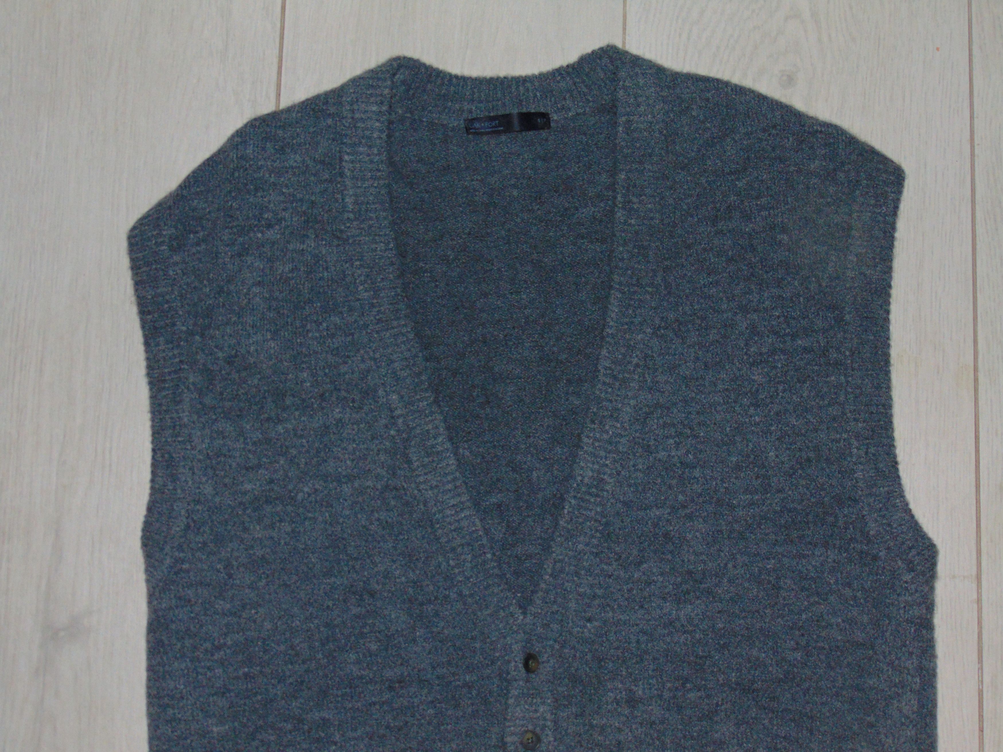 Oak + Fort Vintage Grey Sweater Vest Size US S / EU 44-46 / 1 - 3 Thumbnail