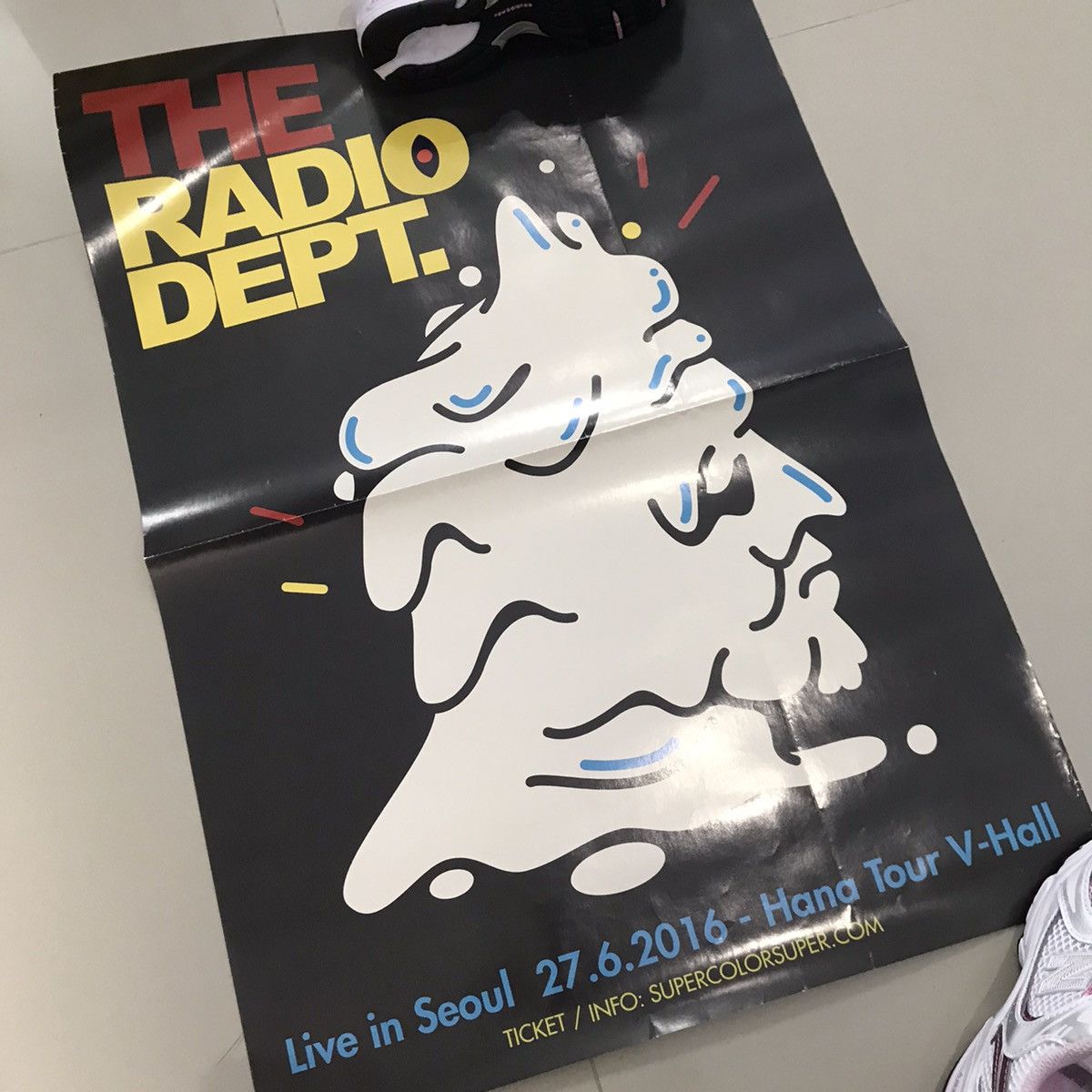 Hysteric Glamour Vintage The Radio Dept Live in Seoul 2016 hana tour Poster Size ONE SIZE - 3 Thumbnail