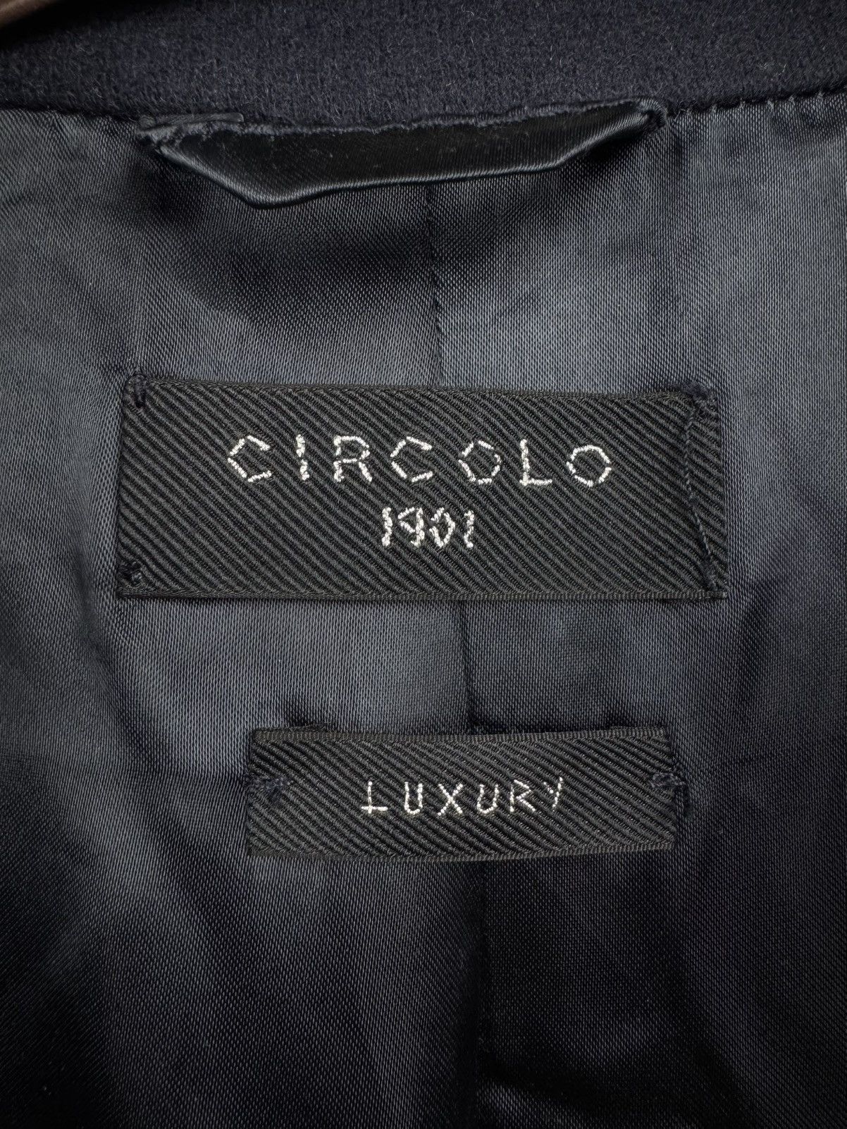 Circolo 1901 Circolo 1901 Luxury wool cashmere 1 button navy blue coat Size S / US 4 / IT 40 - 14 Thumbnail