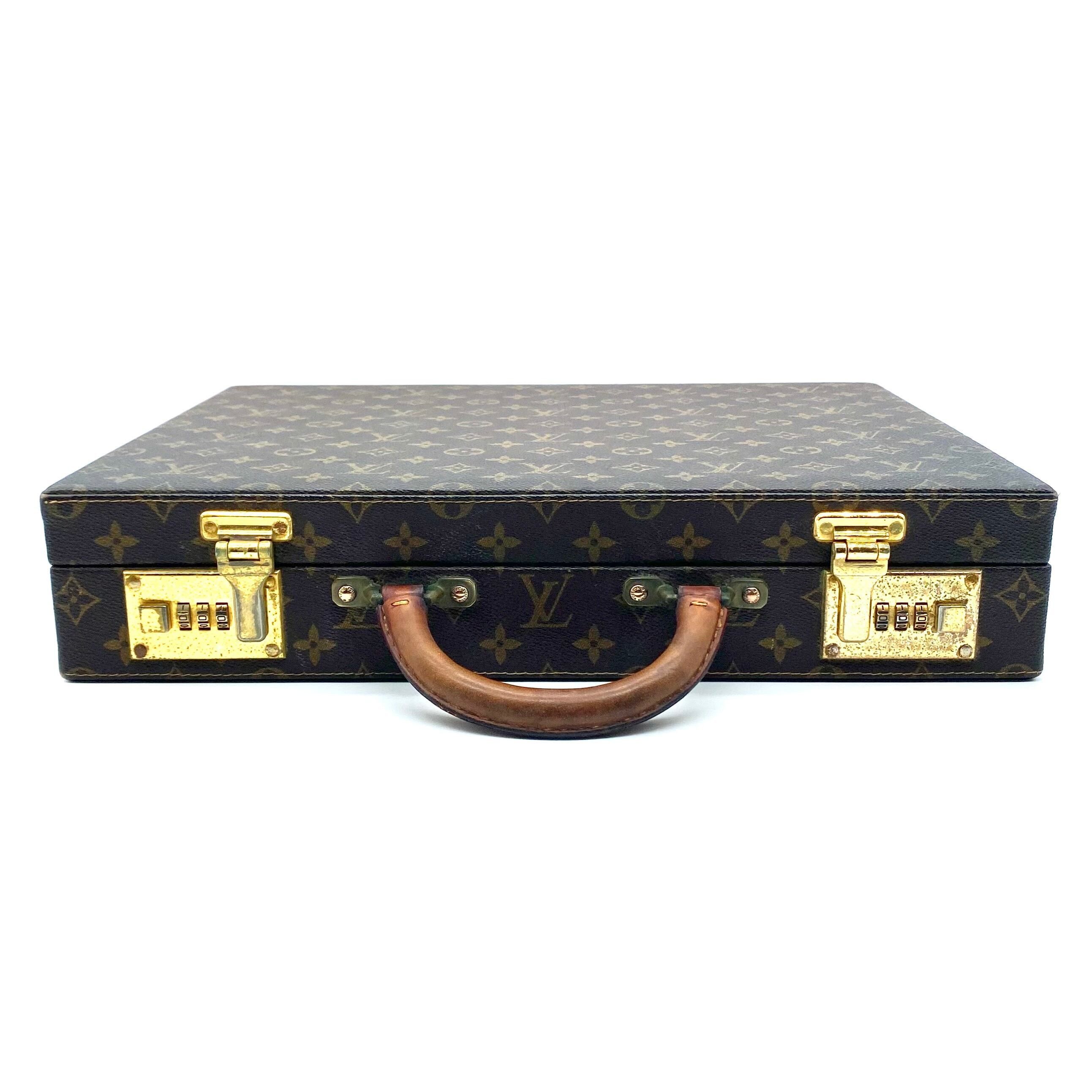 Louis Vuitton Vintage Louis Vuitton Attache cases Monogram M53122 CO1910 Size ONE SIZE - 4 Thumbnail