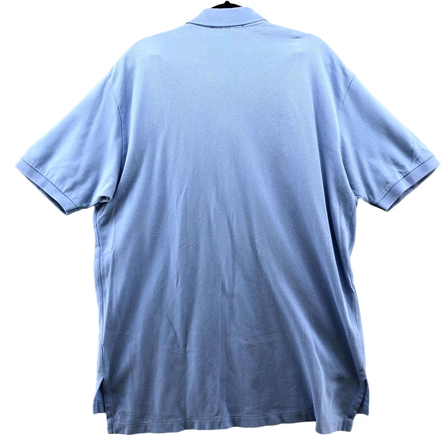 Polo Ralph Lauren VTG Polo Ralph Lauren Polo Shirt Mens L Light Blue Short Sleeve Pony Logo Cotton Polo Size US L / EU 52-54 / 3 - 2 Thumbnail