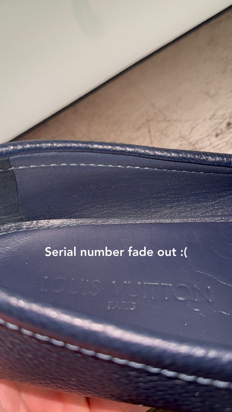 Louis Vuitton Navy Blue Mocasines Size US 11.5 / EU 44-45 - 13 Thumbnail