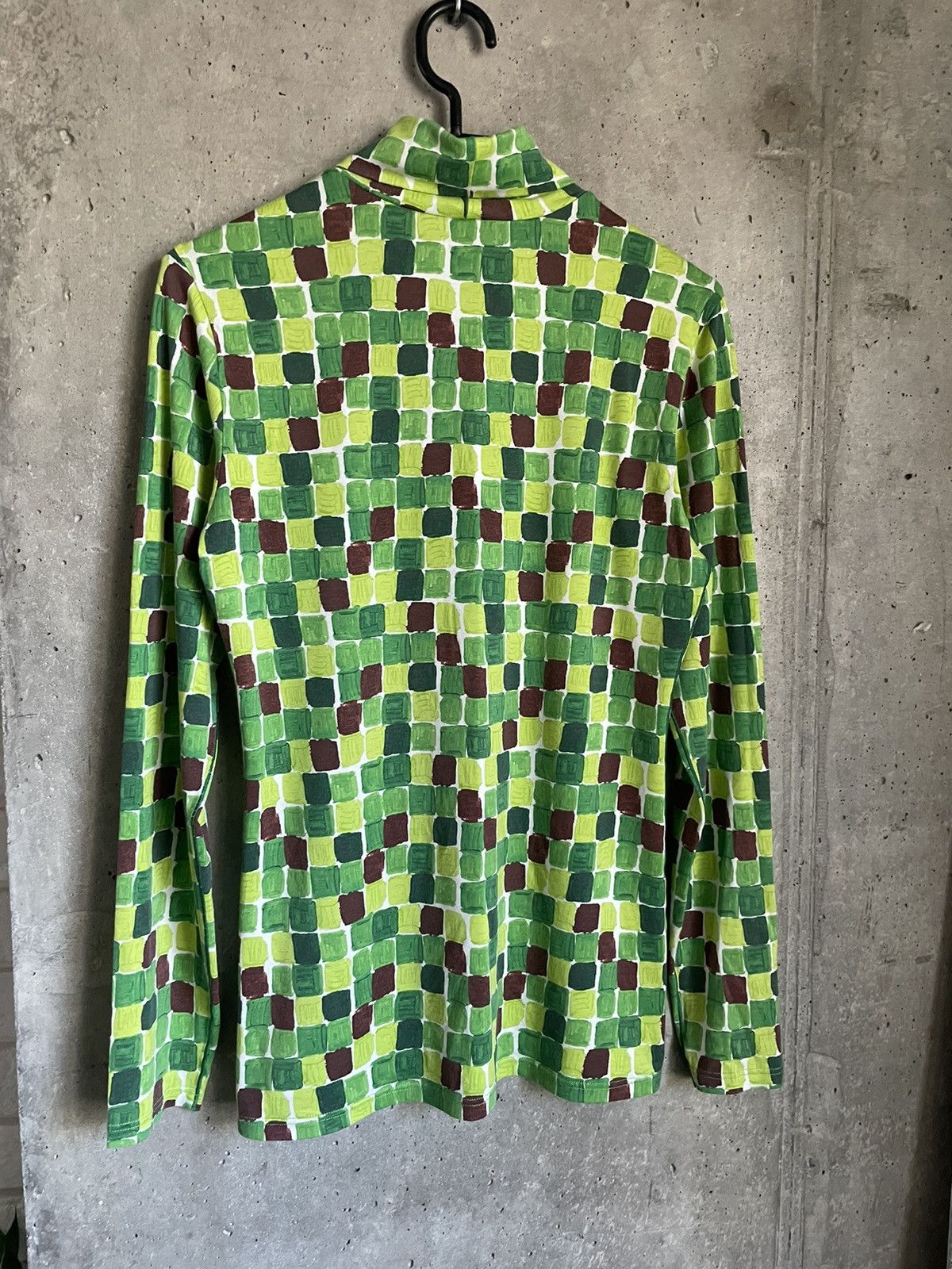 Marni × Uniqlo Rare Marni X Uniqlo Abstraction Heattech Turtleneck Y2k Size US M / EU 48-50 / 2 - 8 Thumbnail