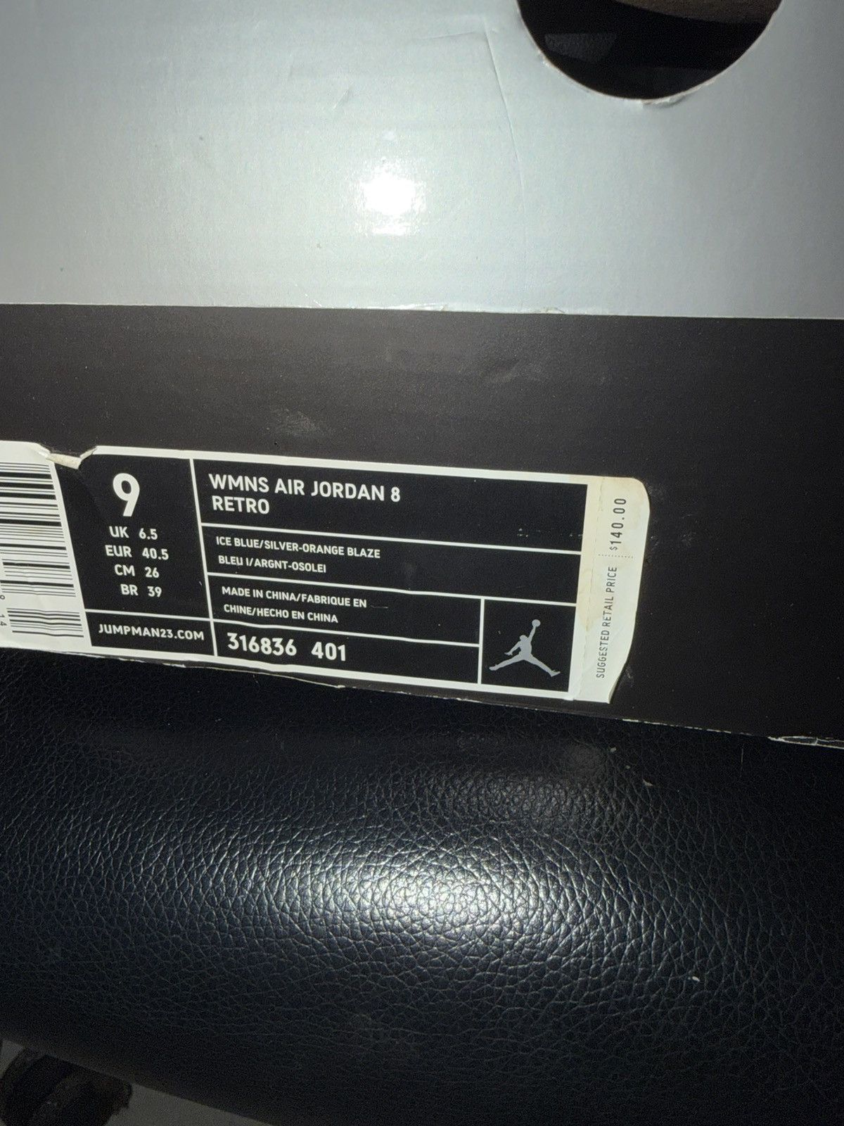 Jordan Brand Jordan 8 icey blue Size US 7.5 / EU 40-41 - 8 Thumbnail