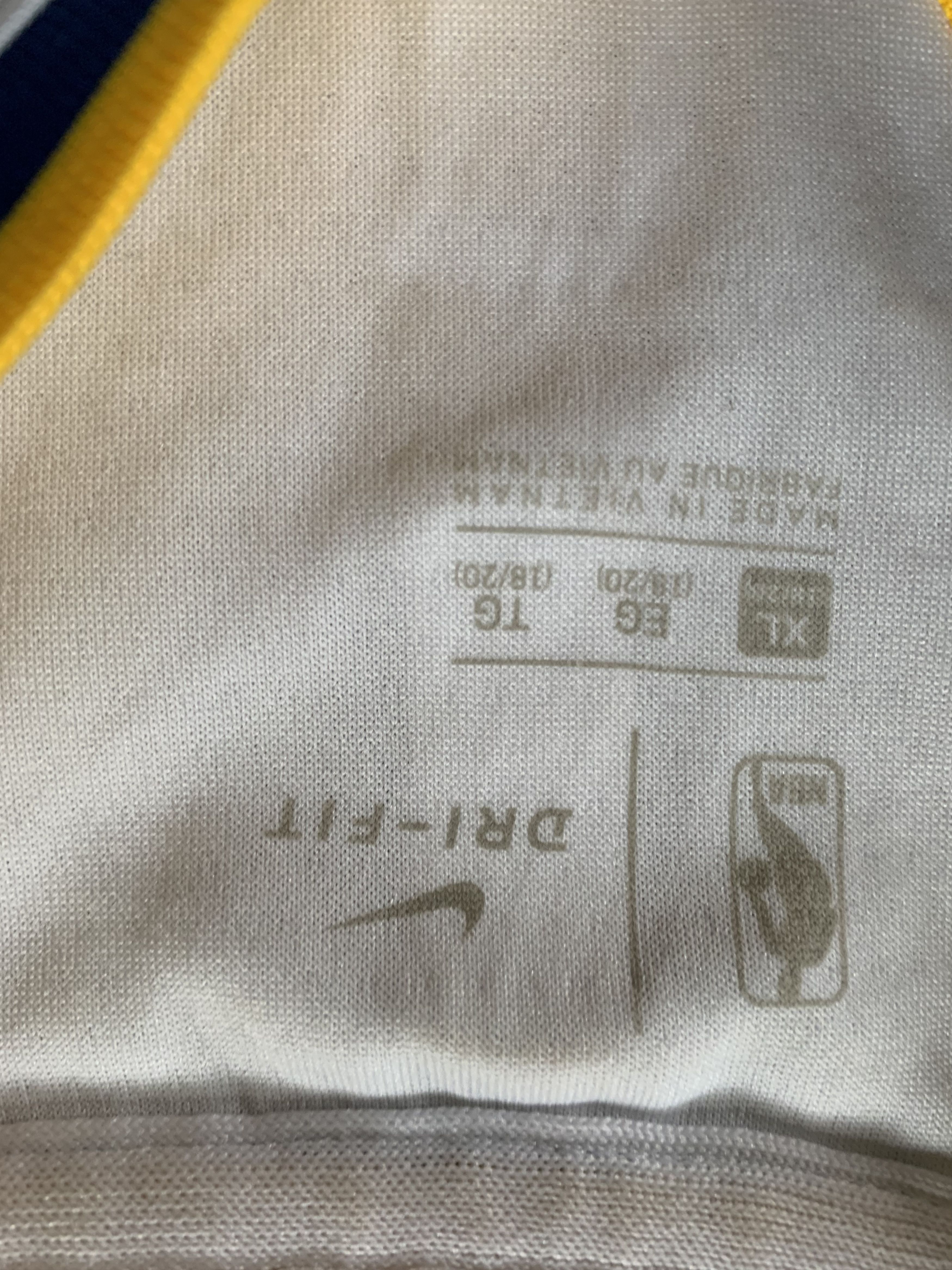 NBA × Nike × Vintage Nike NBA Golden State Warriors Stephen Curry #30 Jersey Size US XL / EU 56 / 4 - 8 Thumbnail