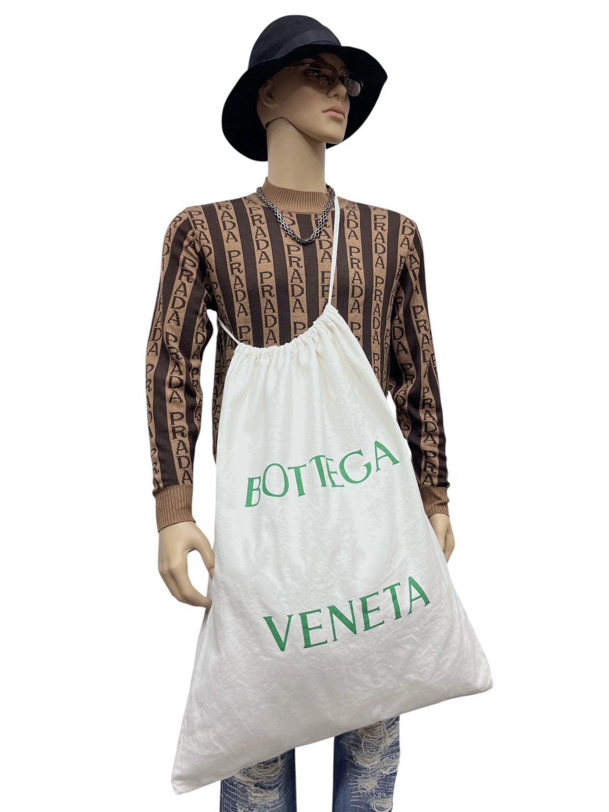 Bottega Veneta Very Rare! Authentic BOTTEGA VENETA Super Large Dust Bag Size ONE SIZE - 1 Thumbnail