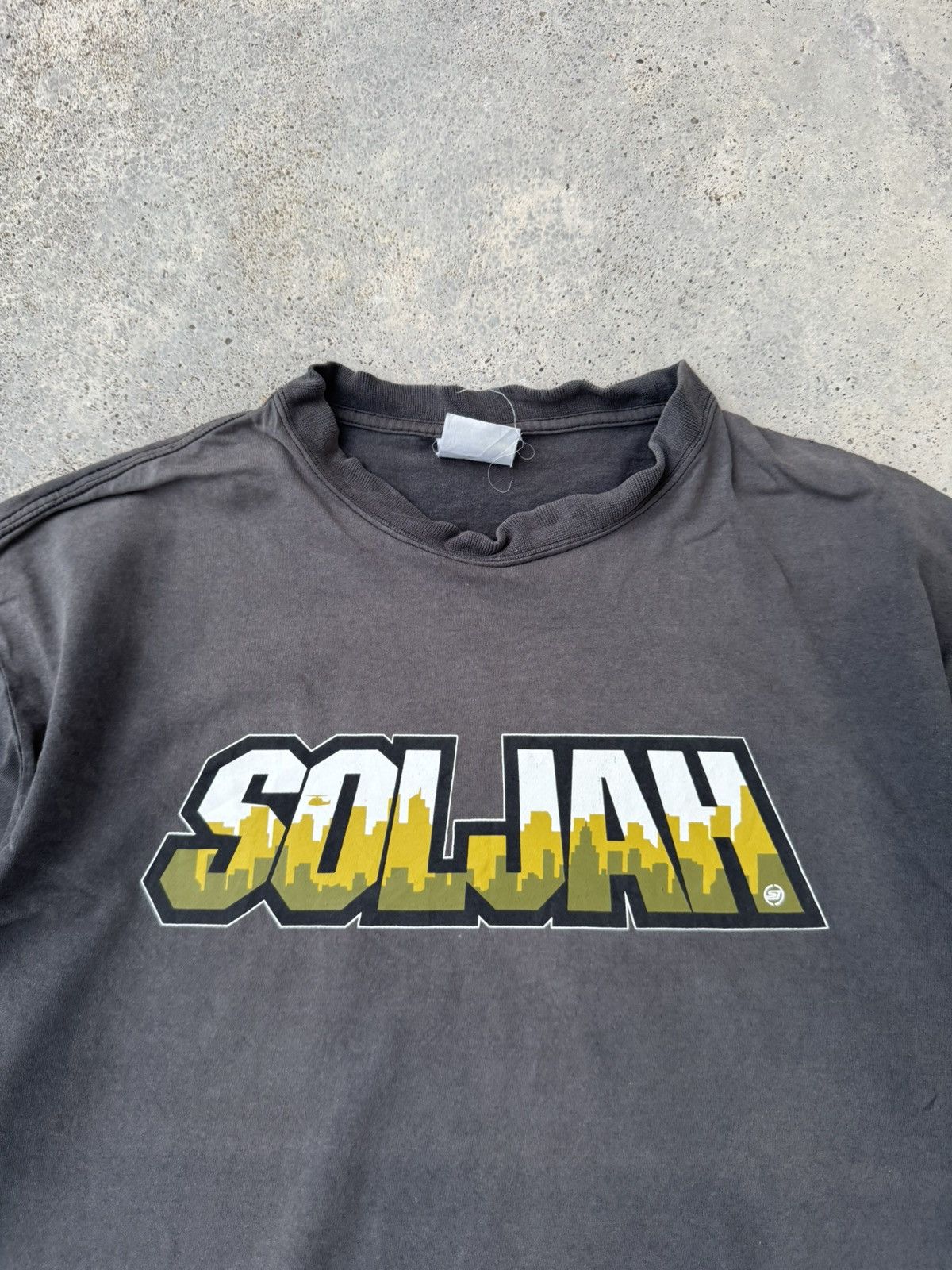Vintage Distressed 90s Soljah Skate Tees Size US XL / EU 56 / 4 - 2 Thumbnail