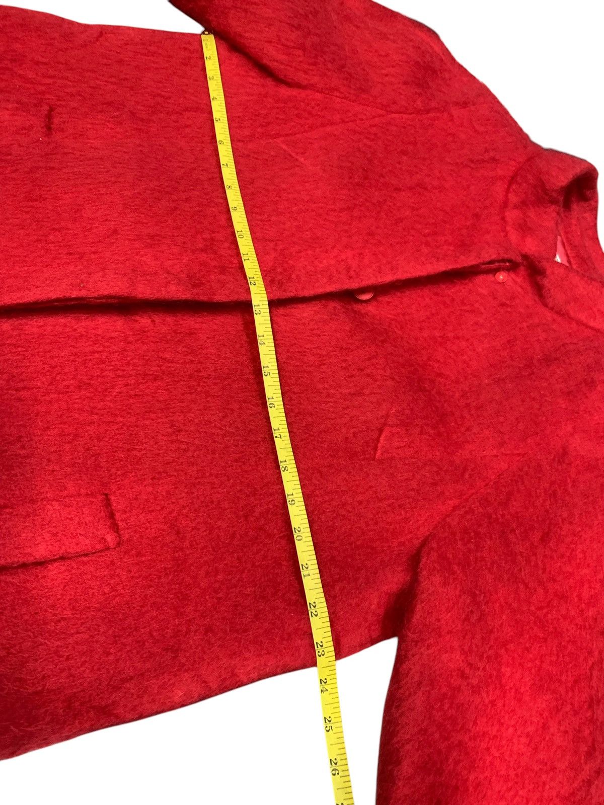 Balenciaga × Vintage Rare Balenciaga Wool Long Jacket Button Down Size M / US 6-8 / IT 42-44 - 9 Thumbnail