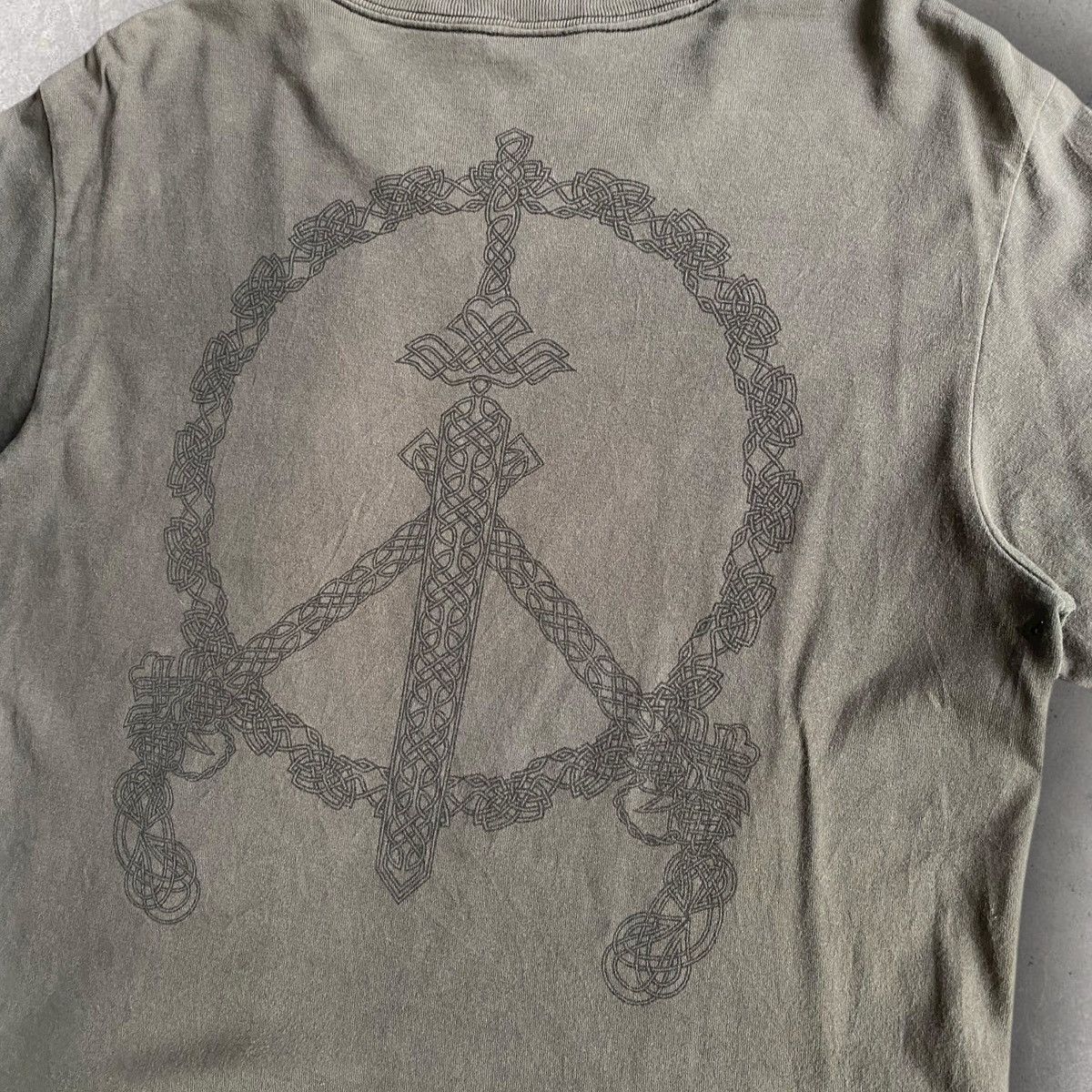 Number (N)ine AW06 “Noir” CELTIC Peace T Shirt Size US S / EU 44-46 / 1 - 1 Thumbnail