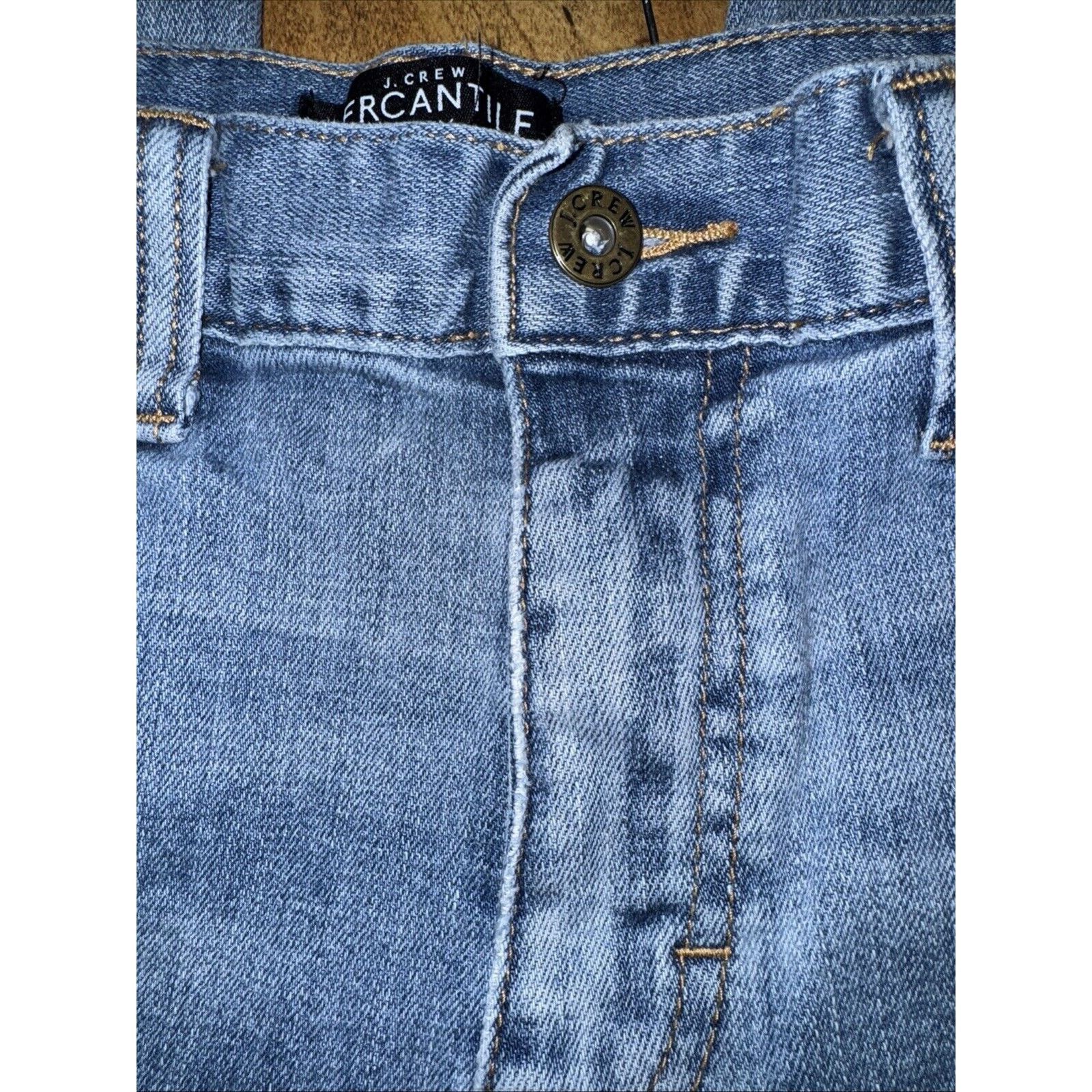 Denim & Co. × J.Crew × Vintage J.Crew Denim Jeans Light Blue 30x27 Measured Mercantile Flex Size US 30 / EU 46 - 6 Thumbnail