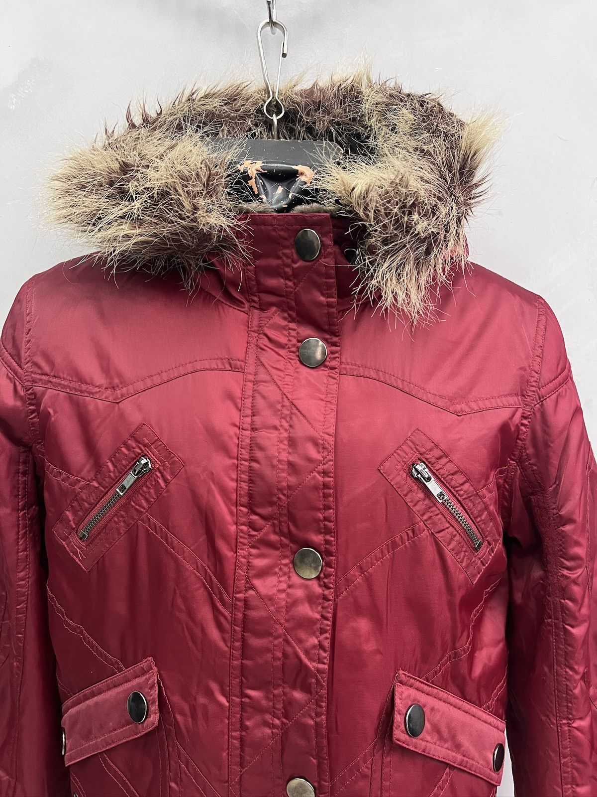 If Six Was Nine If six was nine style fur hood bomber jacket japanese y2k Size US M / EU 48-50 / 2 - 2 Thumbnail