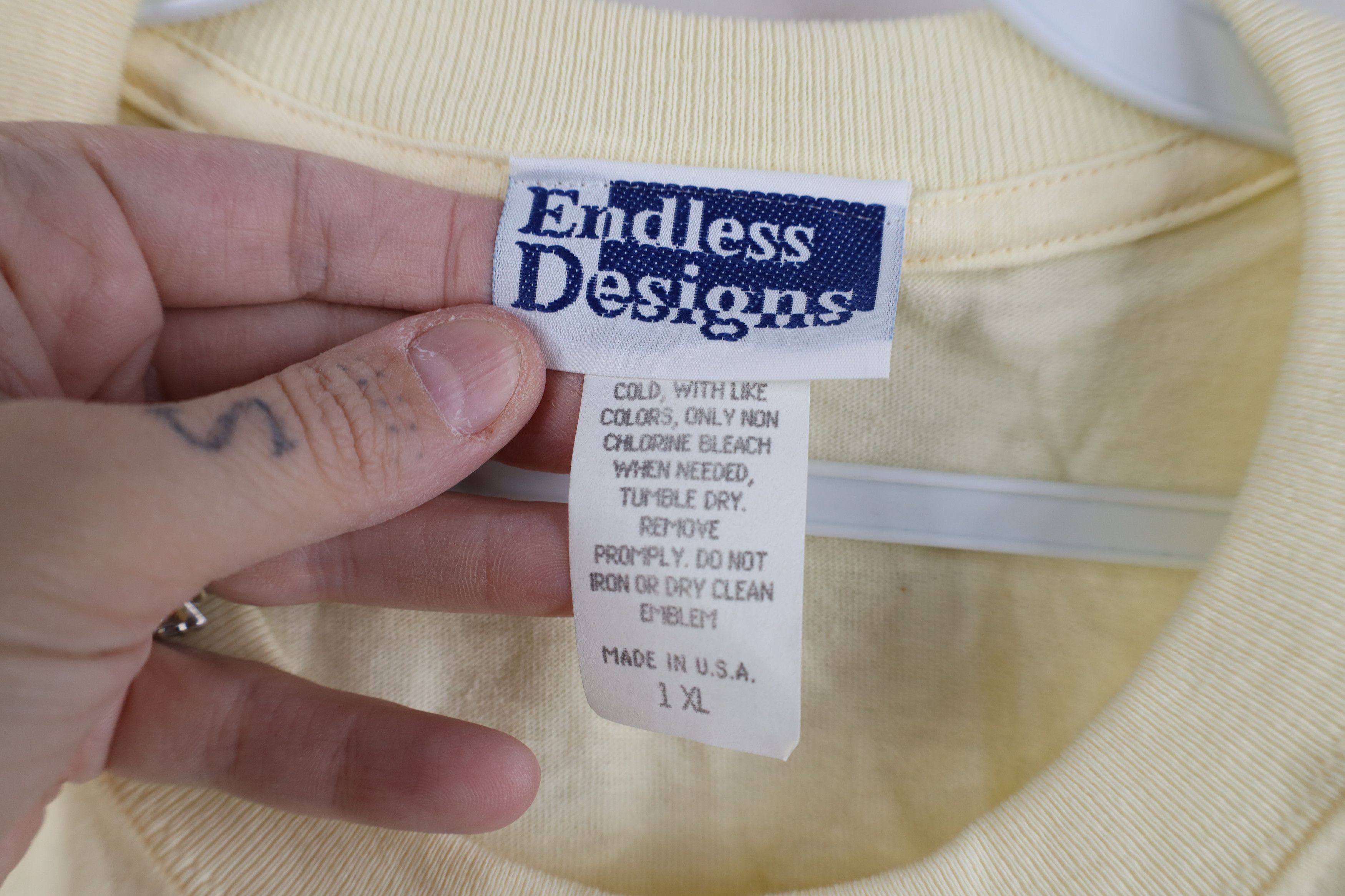 Vintage Deadstock Vintage 90s Streetwear Nature Birds T-Shirt USA Size XL / US 12-14 / IT 48-50 - 9 Thumbnail