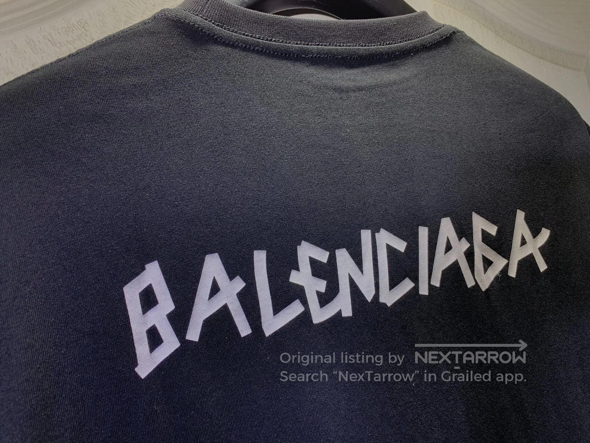 Balenciaga Balenciaga Men's Summer Crewneck T. Size US S / EU 44-46 / 1 - 7 Thumbnail