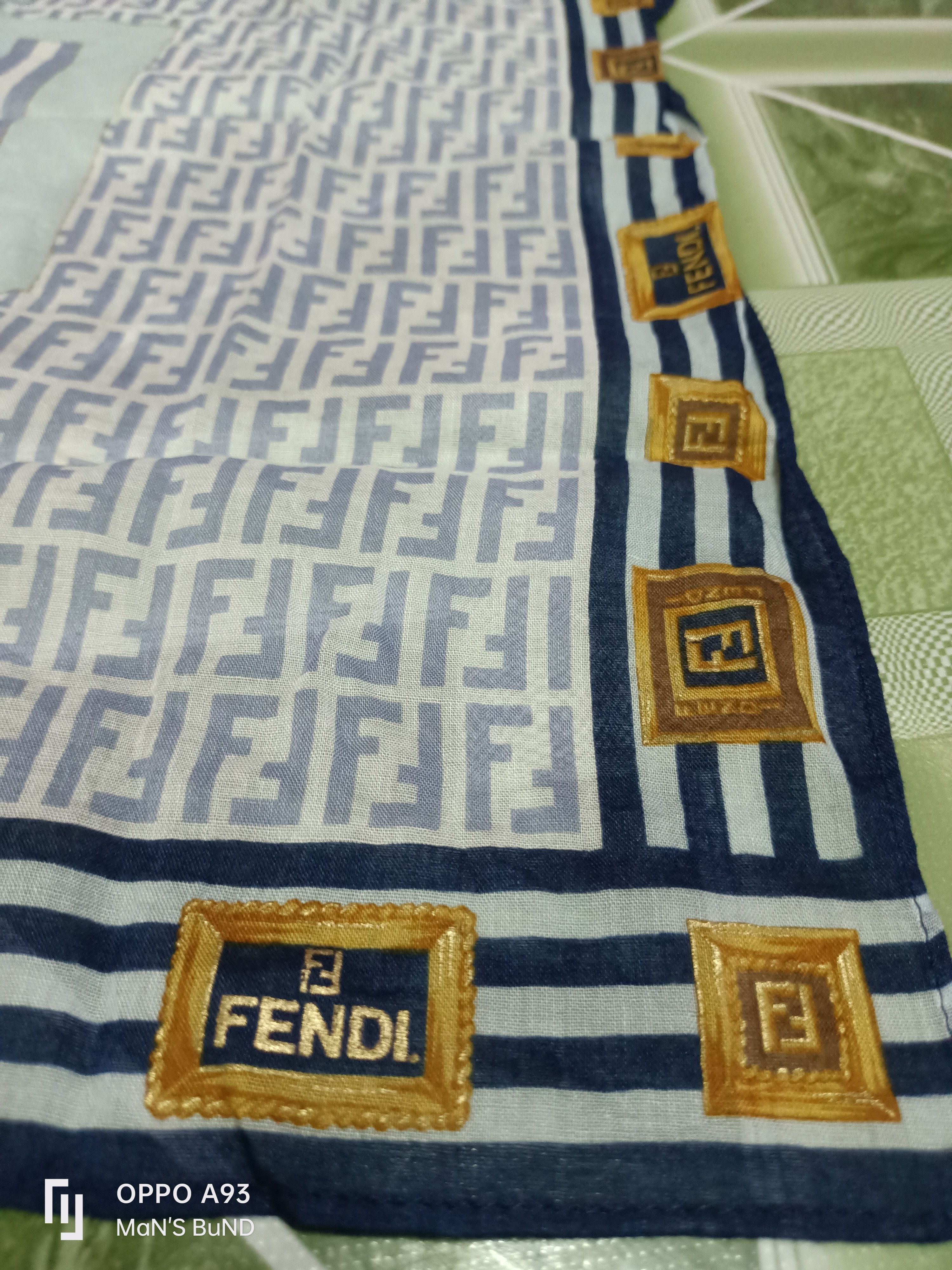Japanese Brand × Vintage COMBO Handkerchief YSL,MCM 2 PCS,FENDI Size ONE SIZE - 14 Thumbnail