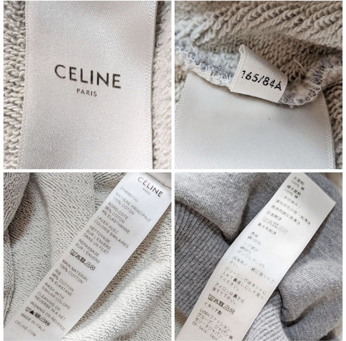 Celine Celine hoodie Size US S / EU 44-46 / 1 - 12 Thumbnail