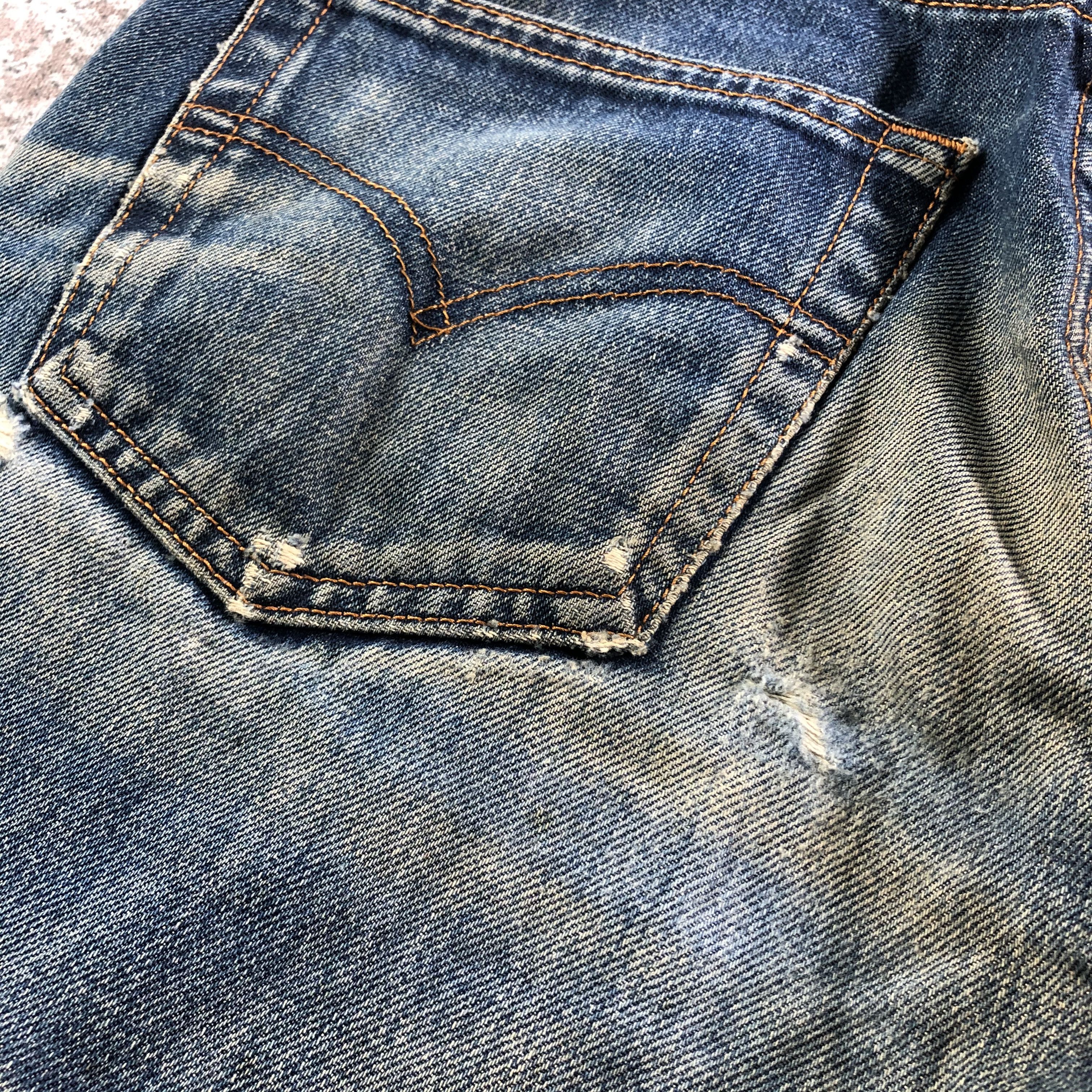 Levi's Vintage Levis 508 Jeans Dirty Blue Denim KJ2356 Size US 32 / EU 48 - 8 Thumbnail