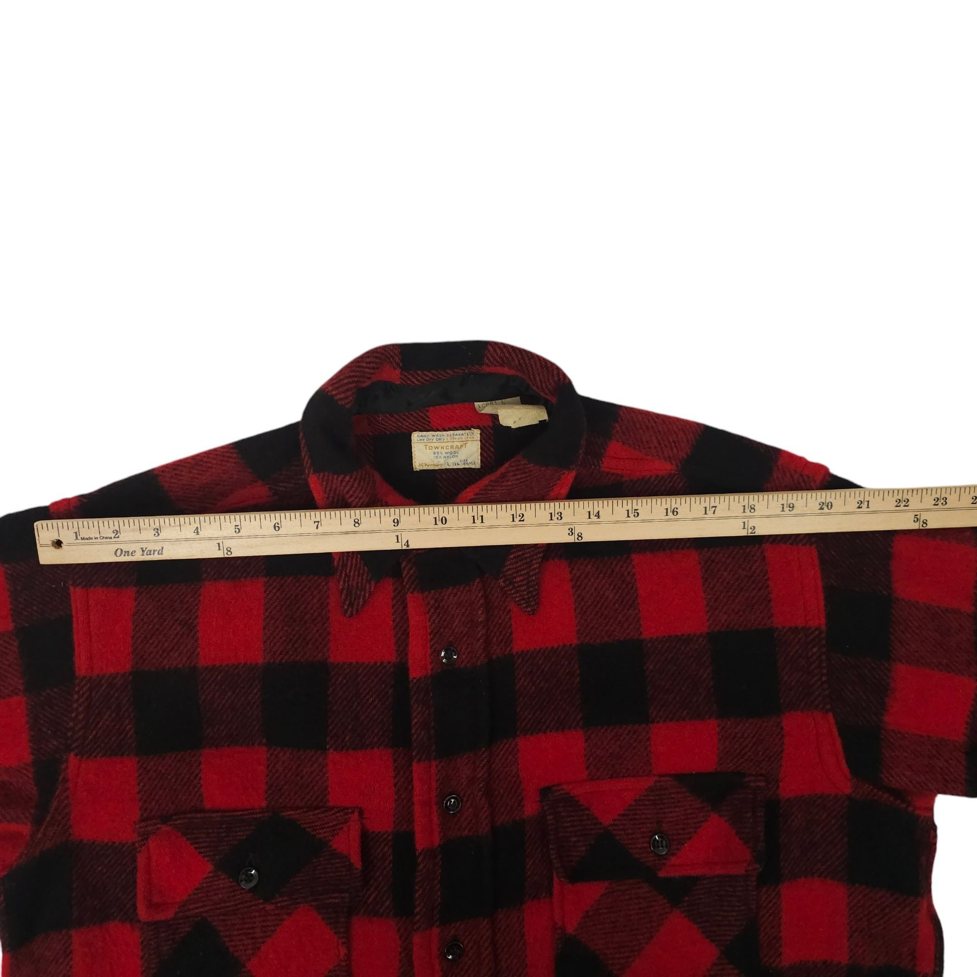 Towncraft Towncraft Buffalo Plaid Shacket READ Shirt Jacket Mens L Size US L / EU 52-54 / 3 - 9 Thumbnail