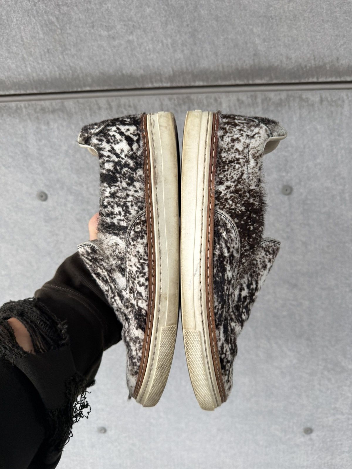 Maison Margiela Maison Margiela Cow Hair Slip Ons Size US 9 / IT 39 - 4 Thumbnail