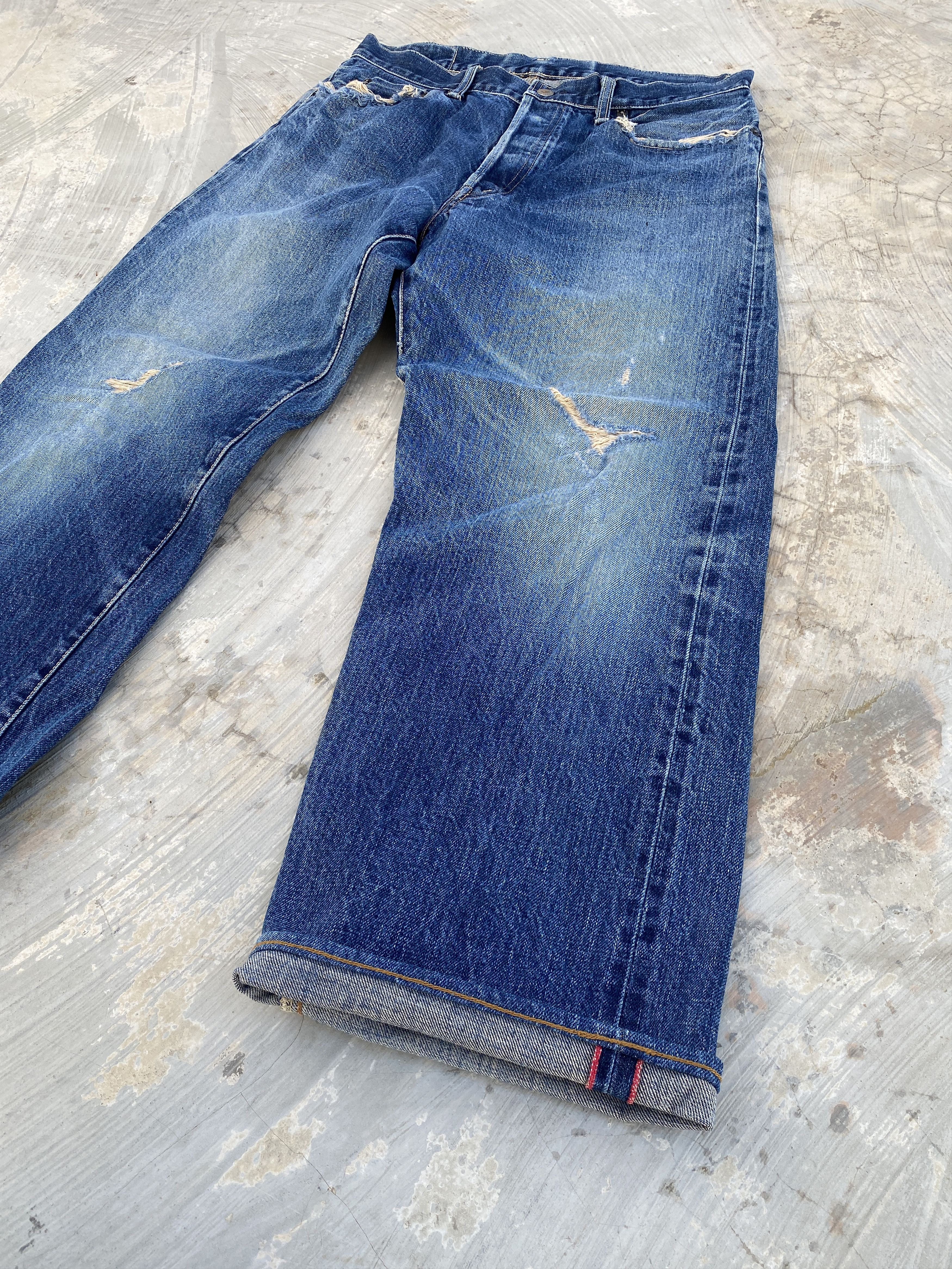 Blue Blue Japan Blue Blue by Hollywood Ranch Market Selvedge Jeans Size US 34 / EU 50 - 5 Thumbnail