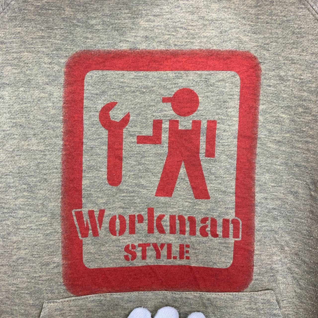 Japanese Brand Vintage FREE BEAT Workman Style Hoodie #2425-13 Size US M / EU 48-50 / 2 - 2 Thumbnail