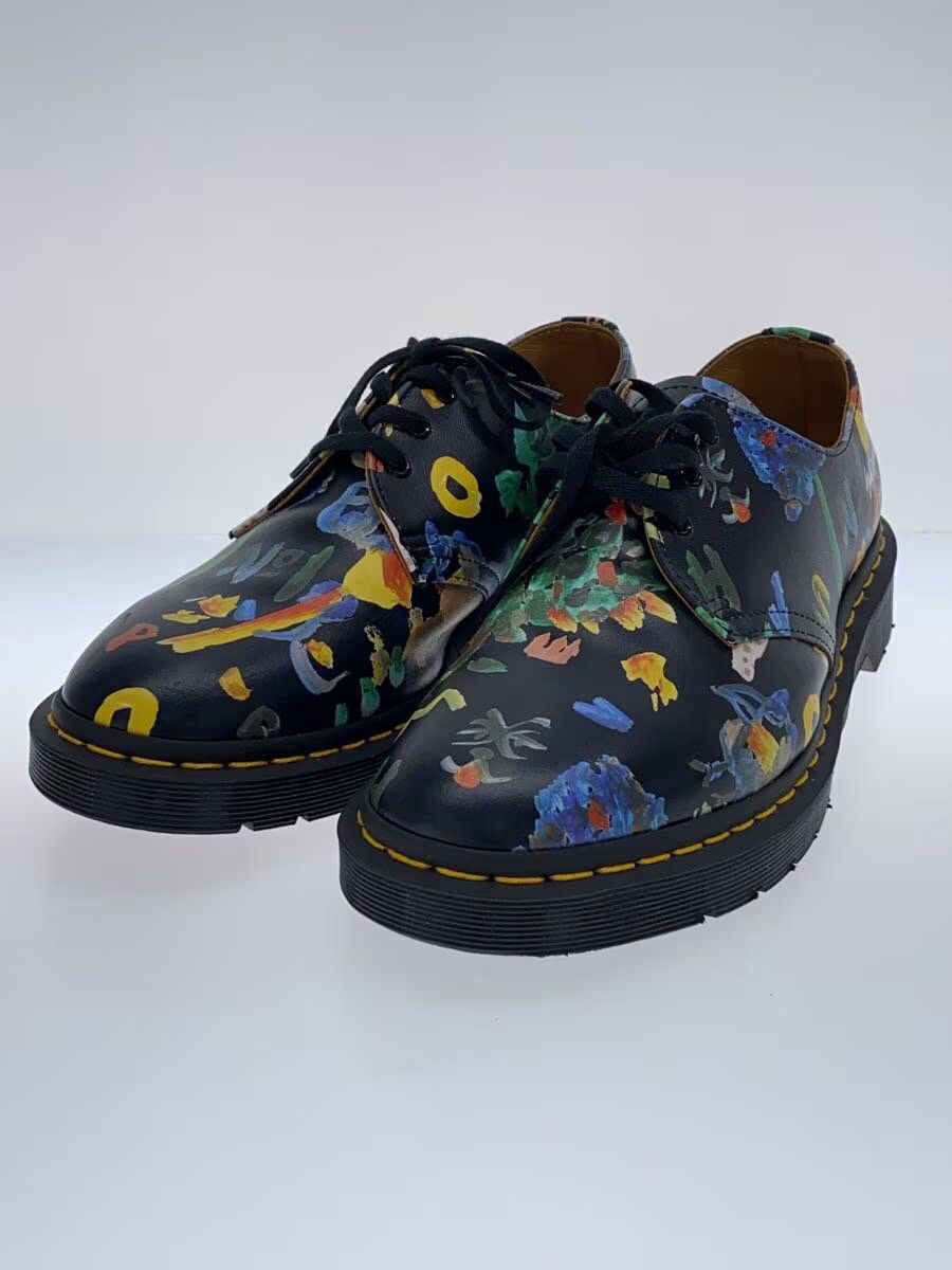 Supreme × Yohji Yamamoto Paint Printed Leather Dr Martens Derby Shoes Size US 8 / EU 41 - 2 Thumbnail