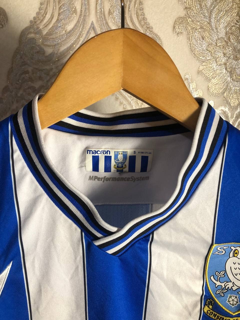 Vintage Very Rare Macron Sheffield Wednesday England Soccer Jersey Size US S / EU 44-46 / 1 - 5 Thumbnail
