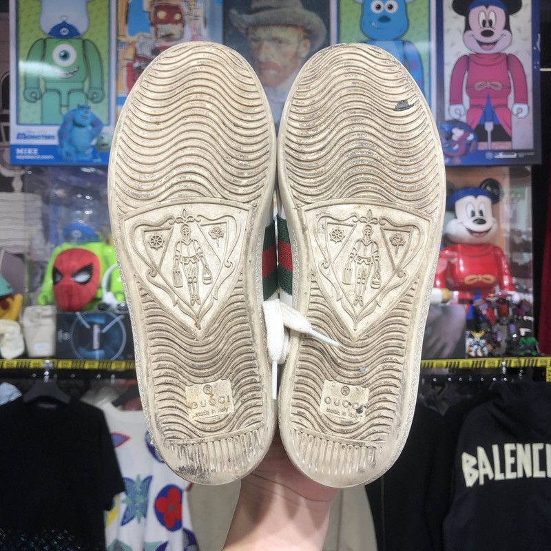 Gucci Gucci Ace Low-Top Sneakers with Bee -2508 Size US 5.5 / IT 35.5 - 4 Thumbnail