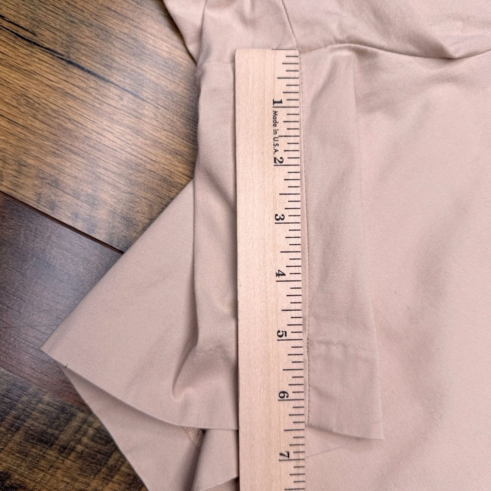 Talbots Talbots Womens 16 Tan High Rise Stretch Chino Shorts 6.5in Inseam Brown Regular Size 38" / US 16 / IT 52 - 8 Thumbnail