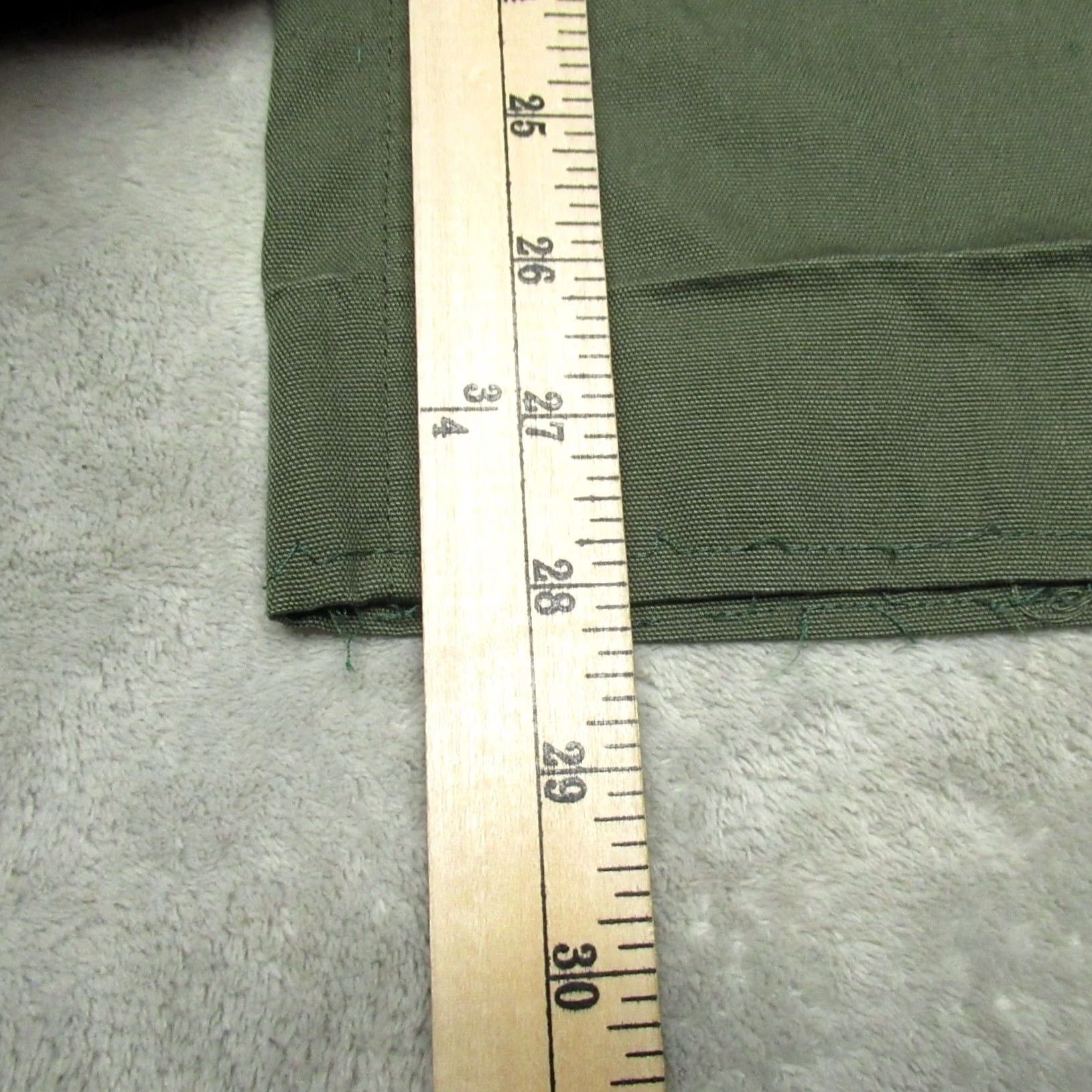 Vintage Boy Scouts of America Mens Convertible Cargo Pants Olive Green Canvas Size US 32 / EU 48 - 5 Thumbnail