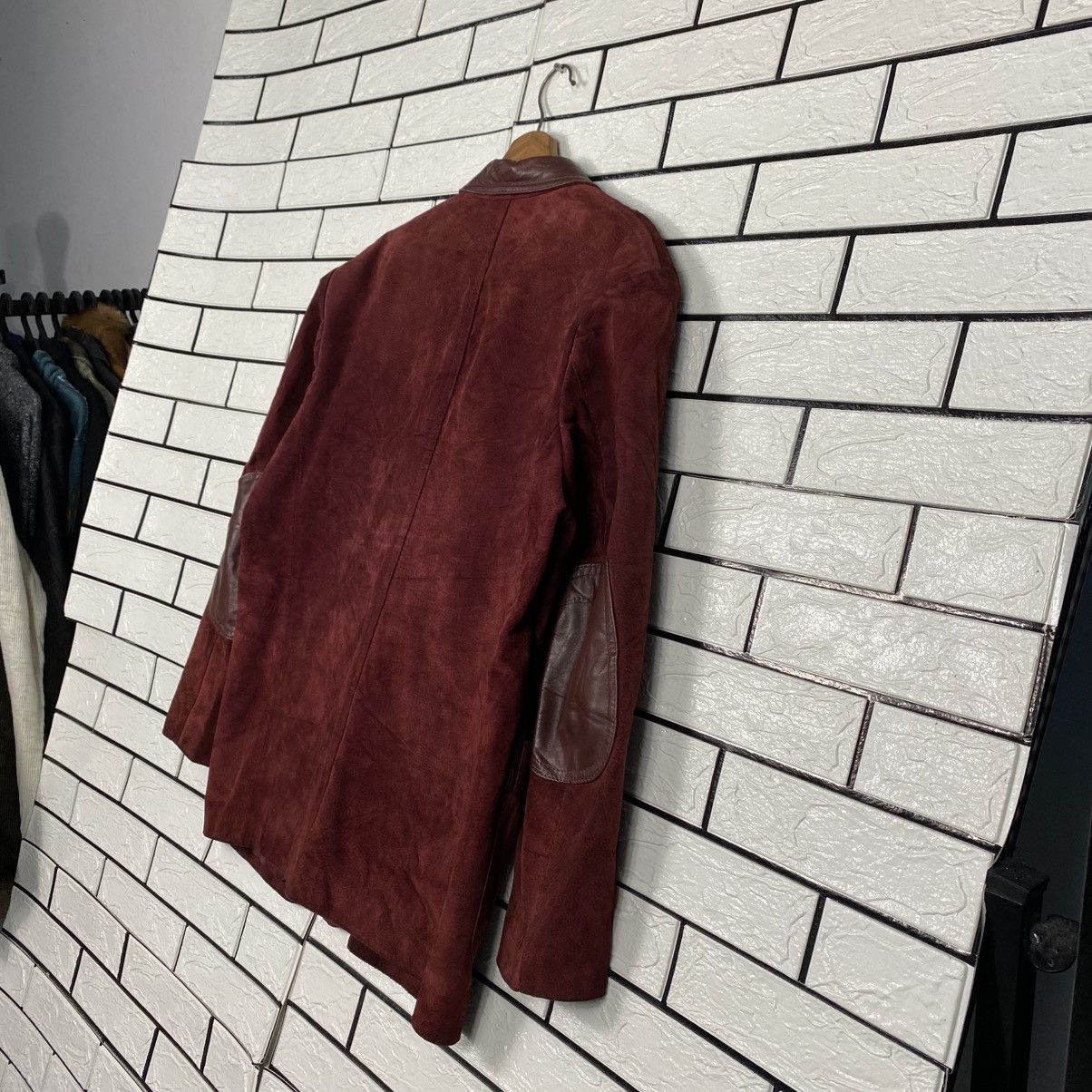 Japanese Brand 📌Vintage Genuine Leather Jacket Poyeyeleather Issey Miyake Size US XL / EU 56 / 4 - 11 Thumbnail