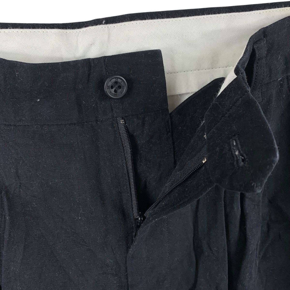 Designer × MCM MCM Legere Baggy wide cotton pants Size US 32 / EU 48 - 12 Thumbnail