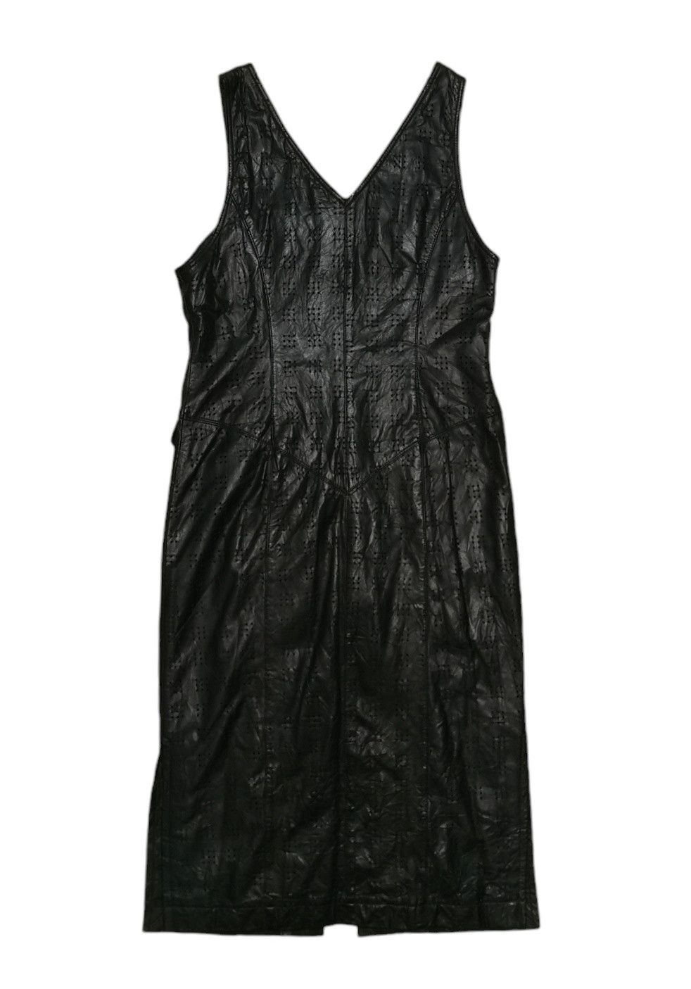 Designer × Japanese Brand × Leather Cizenne Leather Dress Size XS / US 0-2 / IT 36-38 - 2 Thumbnail