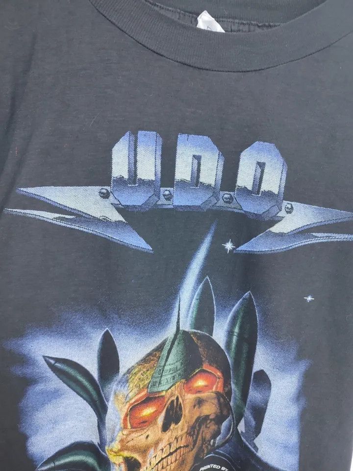 Vintage Rare vintage U.D.O. Timebomb tour 1991 t shirt Size L Size US L / EU 52-54 / 3 - 4 Thumbnail