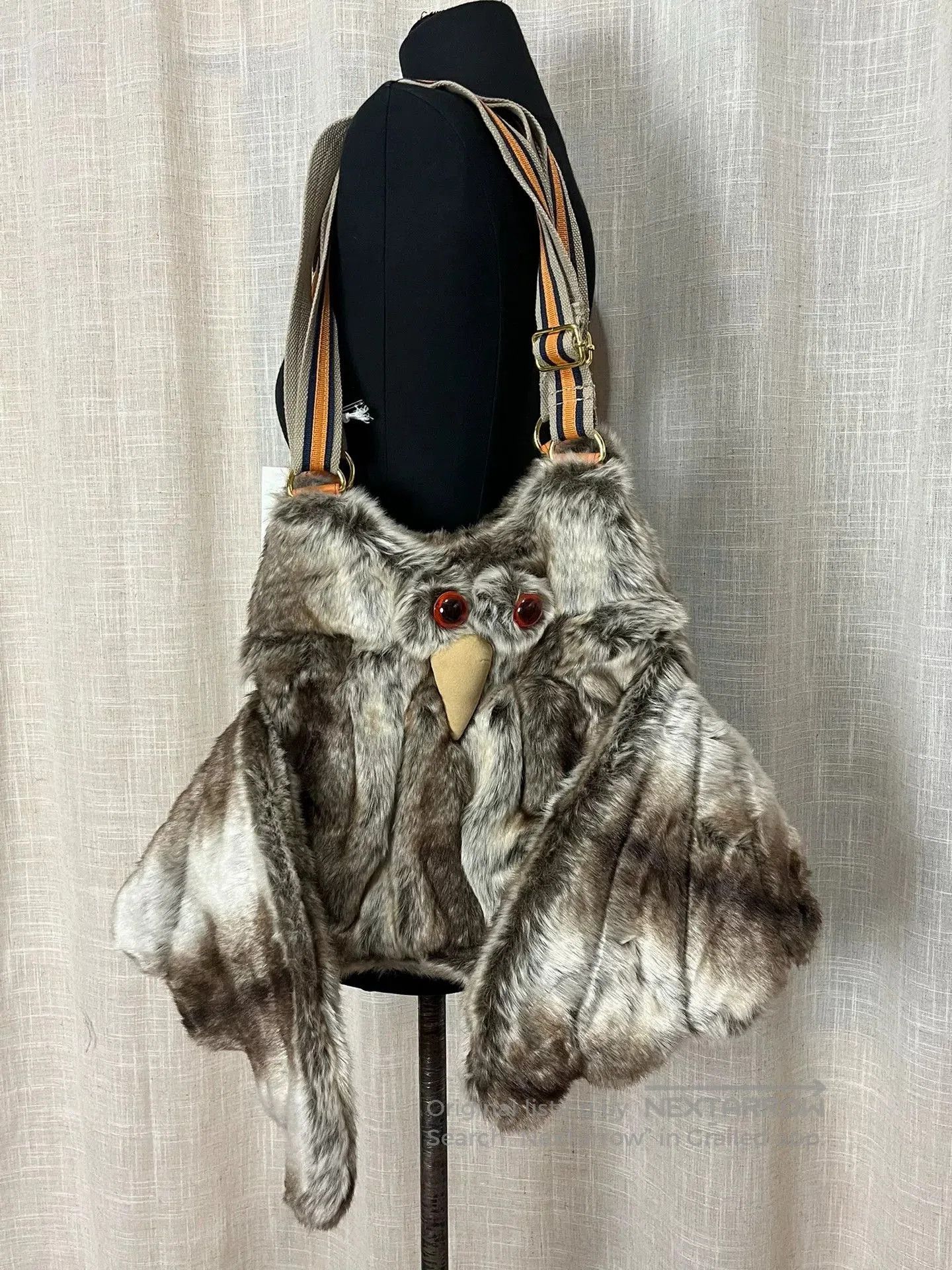 mercibeaucoup mercibeaucoup owl plush shoulder bag. Size ONE SIZE - 1 Thumbnail