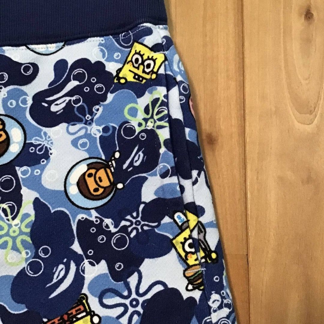 Bape BAPE × Spongebob Milo sweat shorts a bathing ape ★size M Size US 32 / EU 48 - 4 Thumbnail