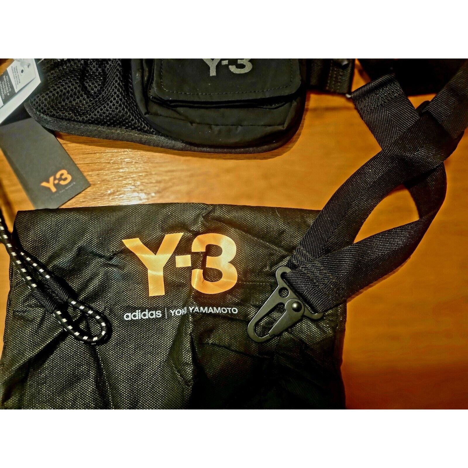 Y-3 Adidas Y-3 GK2109 Yohji Yamamoto CH3 Cord Bum Bag Size ONE SIZE - 16 Thumbnail