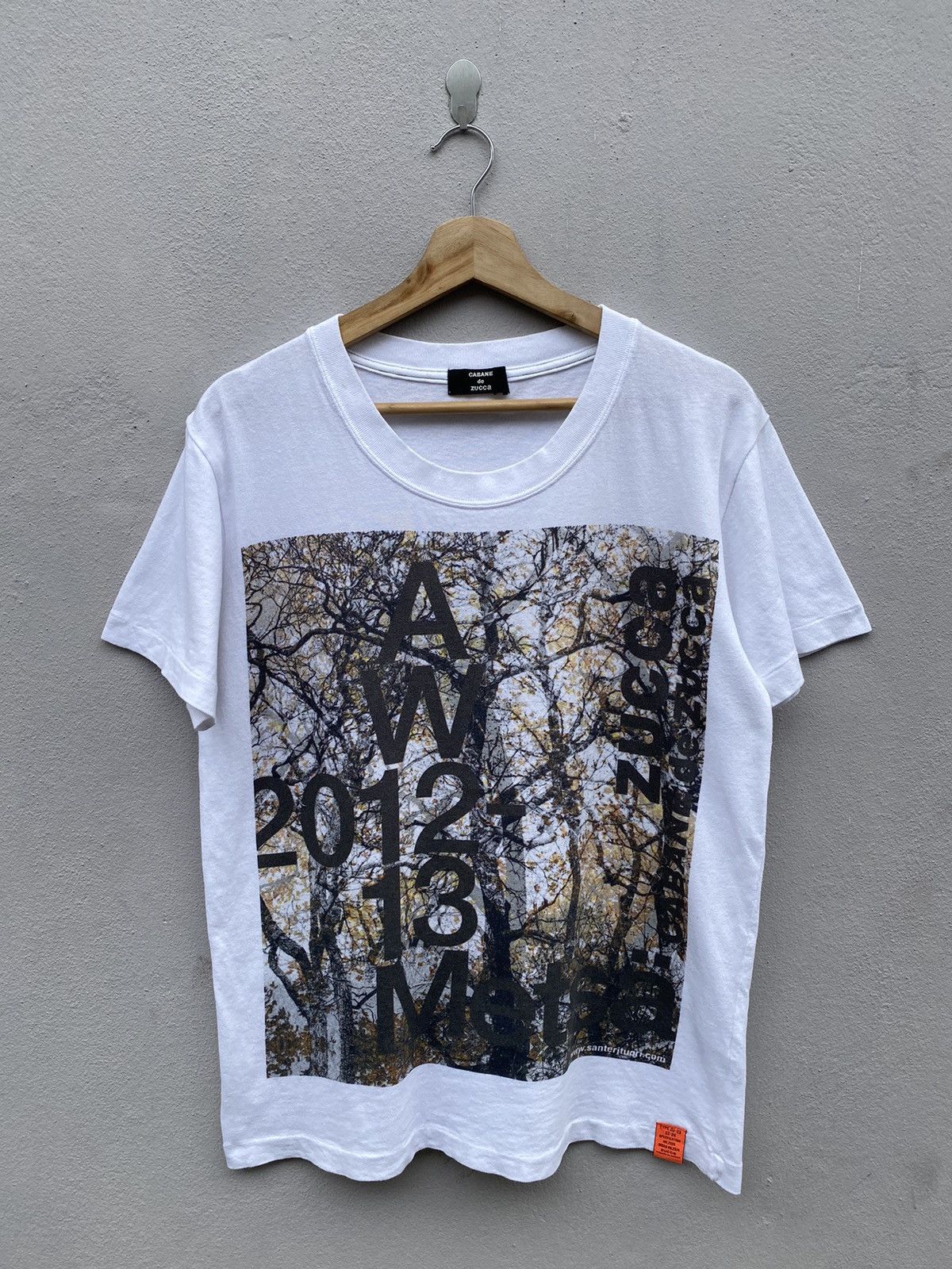 CABANE de ZUCCa Vintage RARE AW12/13 Cabane de ZUCCA Collab Tee Size US M / EU 48-50 / 2 - 1 Thumbnail